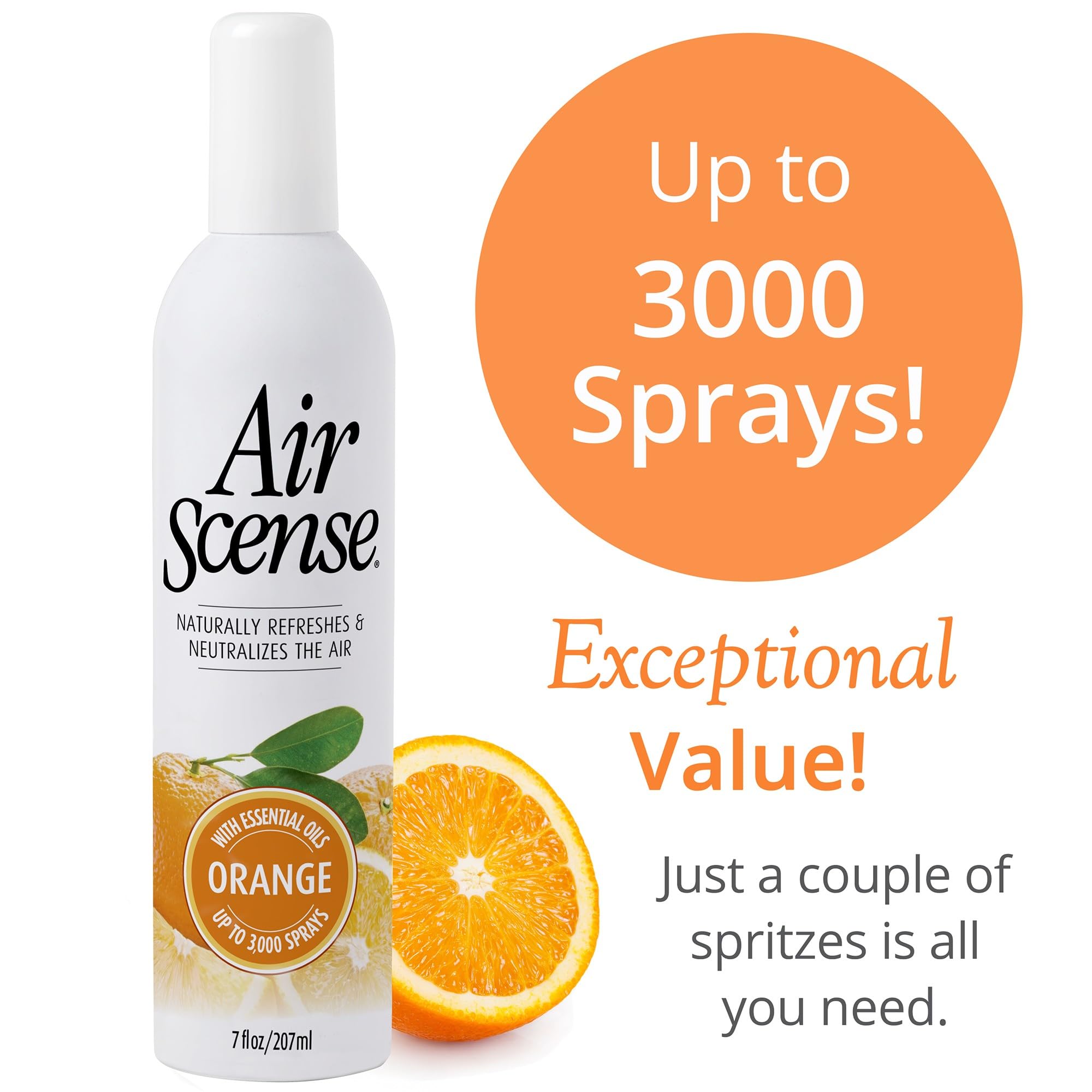 Air Freshener Deodorizer Room Spray for Bathroom & Home, Essential Oils