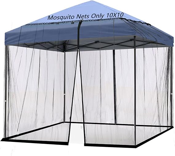 Mosquito Netting for Patio Camping Gazebo/Pop Up Canopy Tent