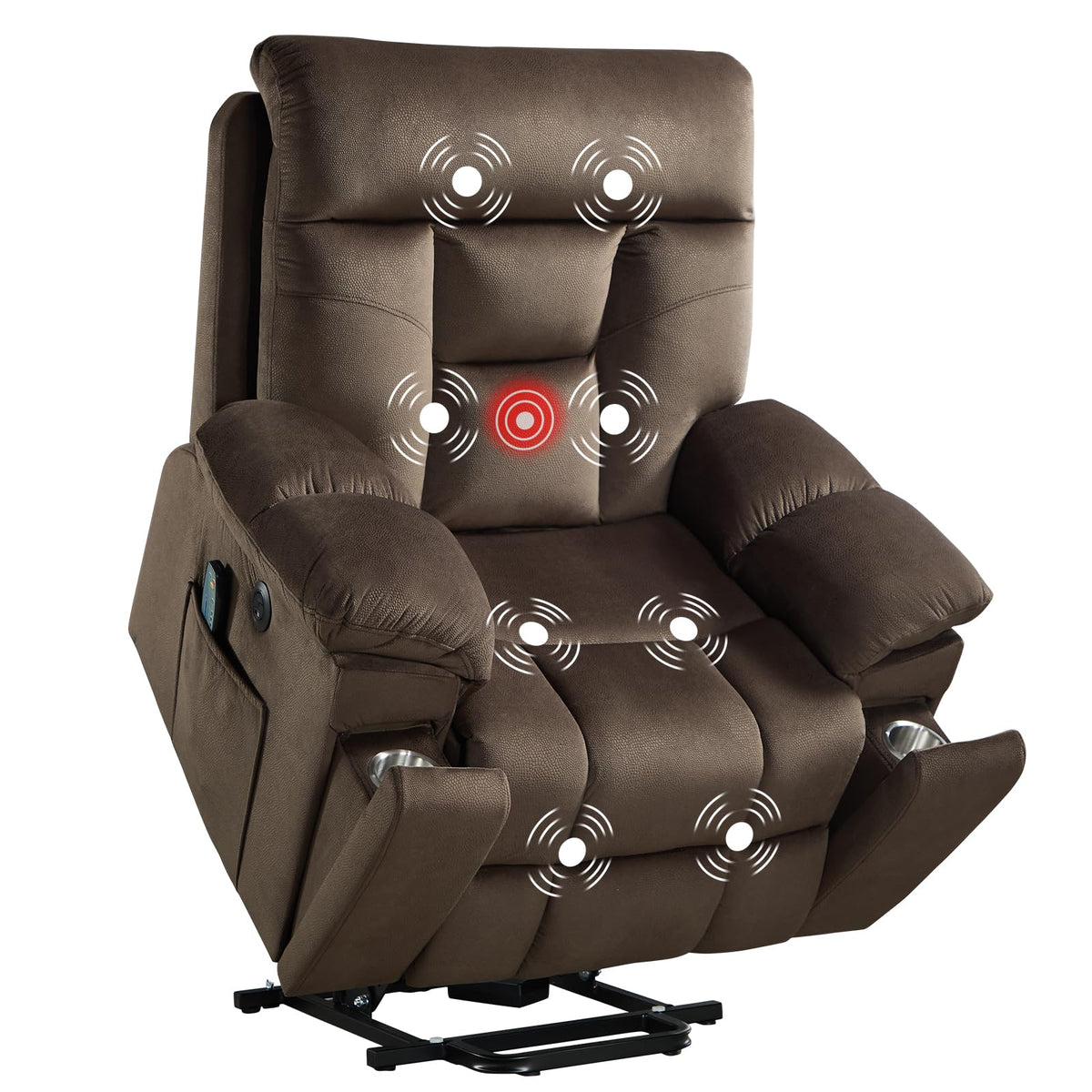 Power Lift Recliner Chair with Massage & Heat