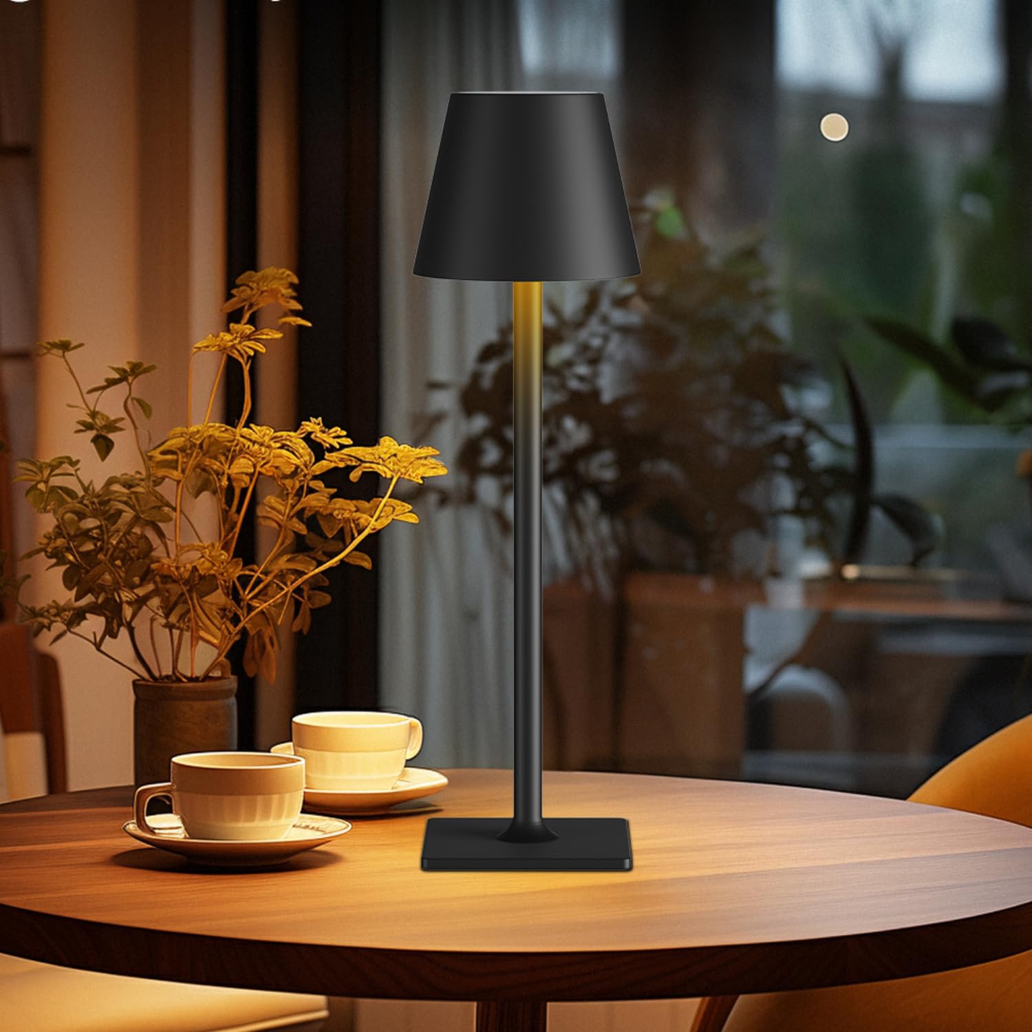 Table Lamp Rechargeable Lamps: 6000mAh Battery Operated Table Lamp Outdoor