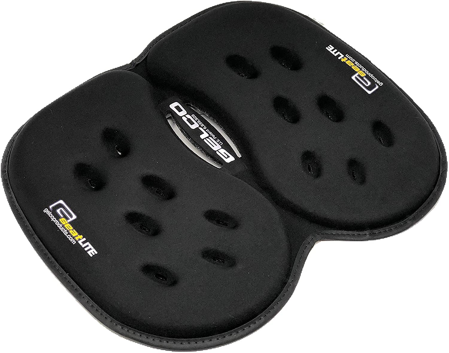 Travel Gel and Foam Cushion - for Back Pain, Sciatica, Pressure Relief, and Tailbone