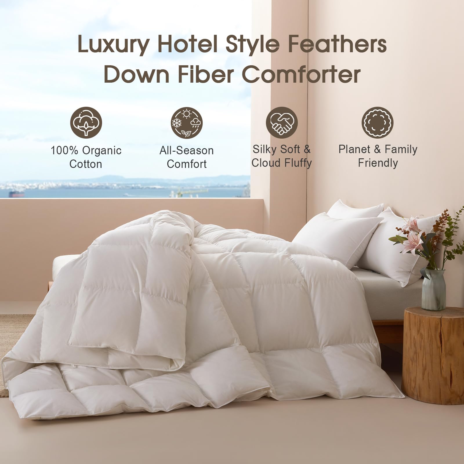 Down Comforter Duvet Insert – All Season