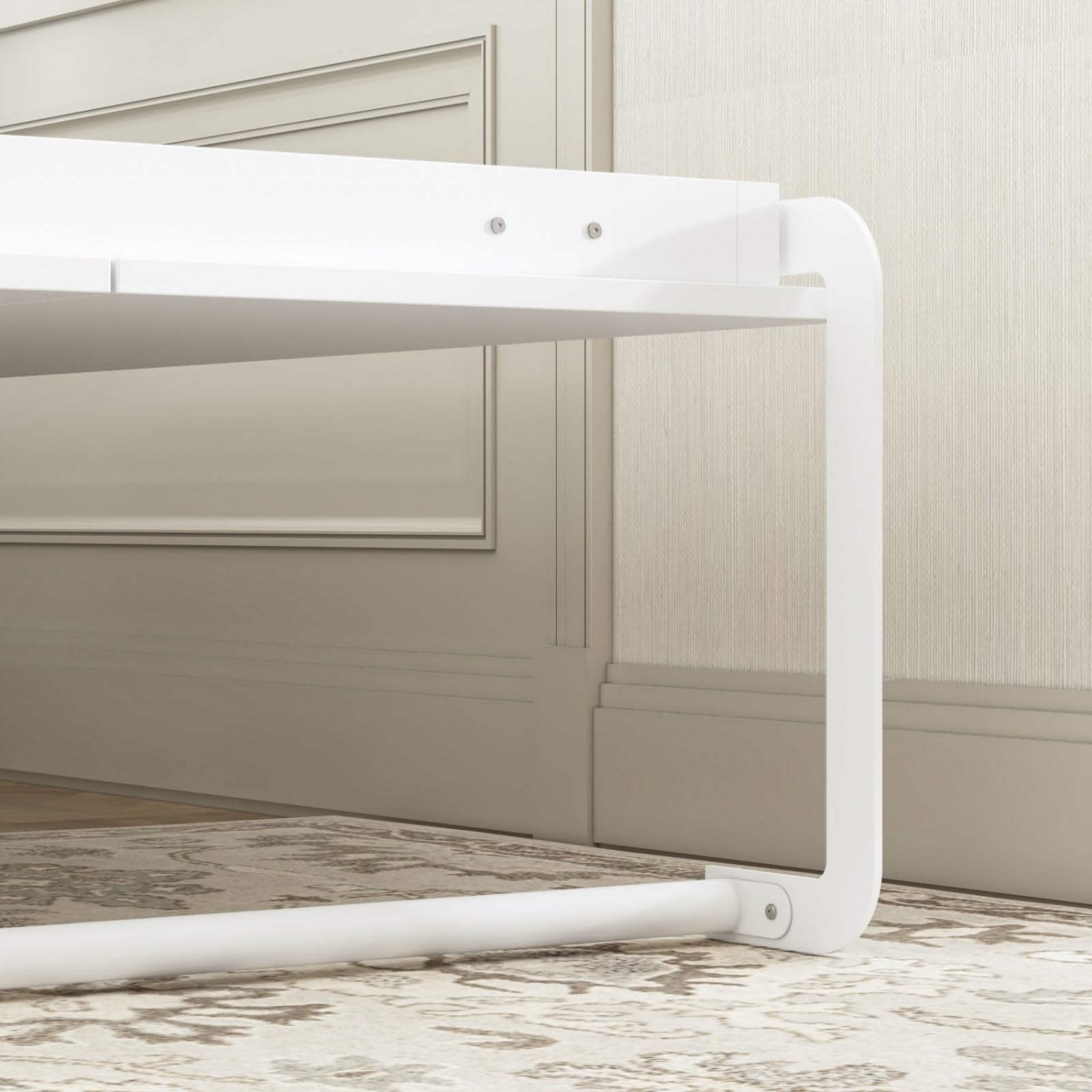 Queen Size Murphy Wall Bed, Modern Space-Saving Murphy Bed
