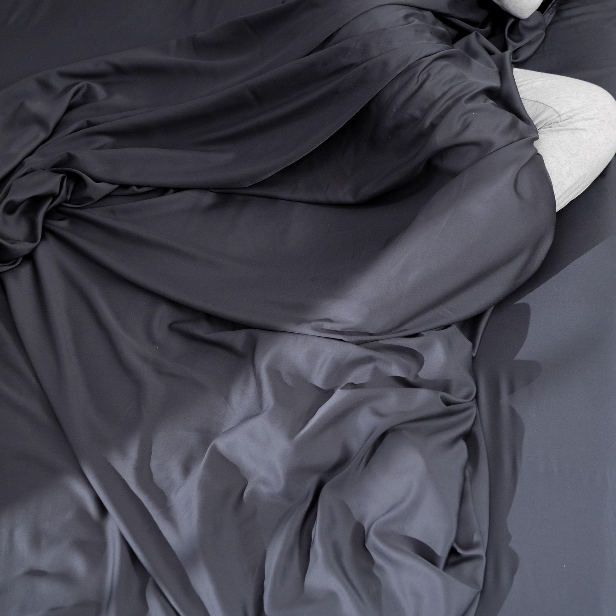Pillowcase Set (Charcoal, Twin)