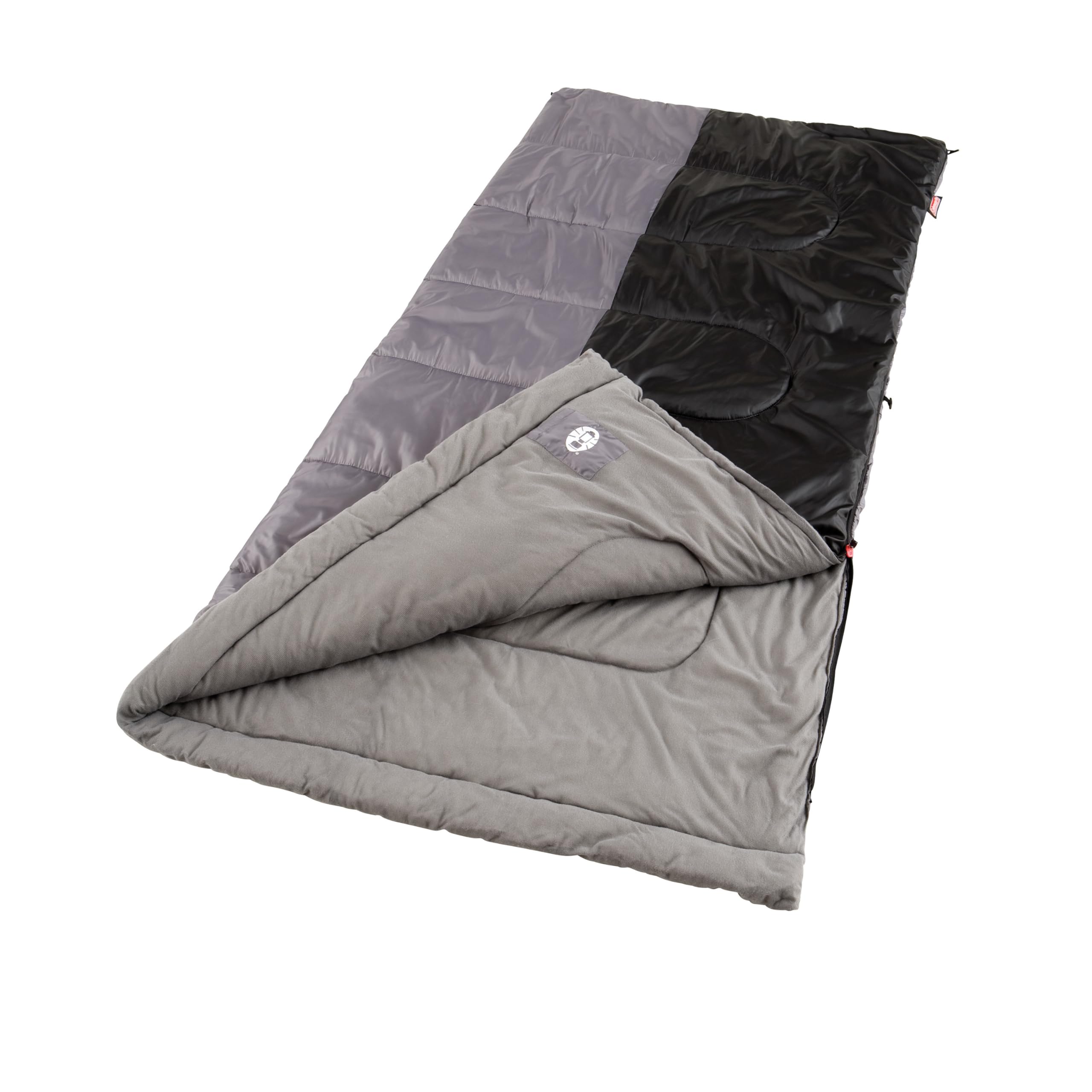 Big & Tall 40°F Sleeping Bag, Fits Adults up to 6ft 4in Tall, No-Snag