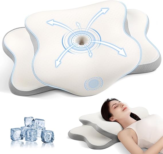 Cervical Neck Pillow for Neck and Shoulder, Odorless Memor