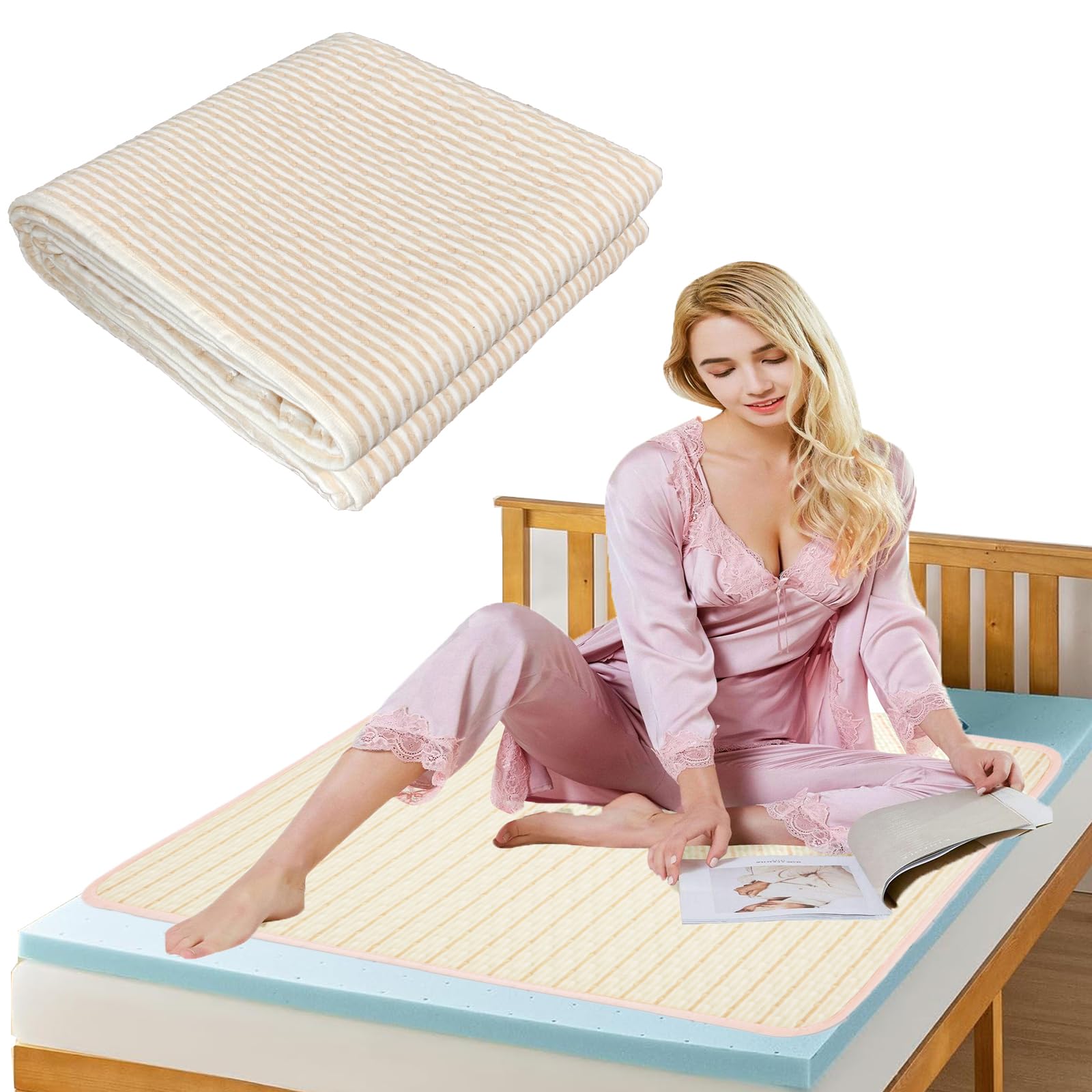 Waterproof Washable Bed Pads for Adults Extra Large 60''X36''inches