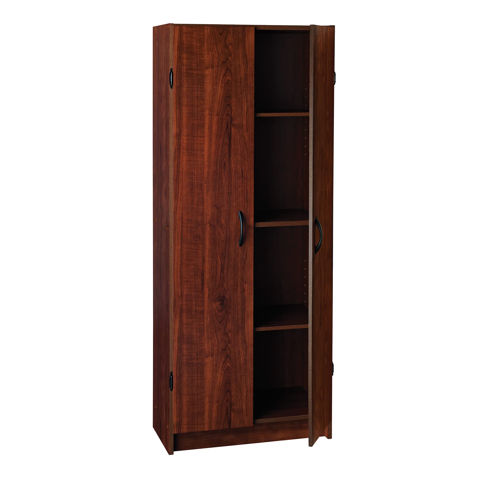 Pantry Cabinet Cupboard with 2 Doors Adjustable Shelves, Standing
