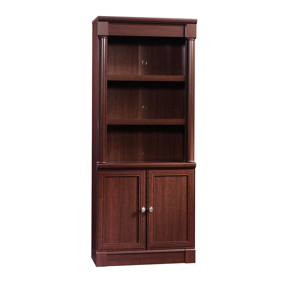Bookcase with Doors & Adjustable Shelves