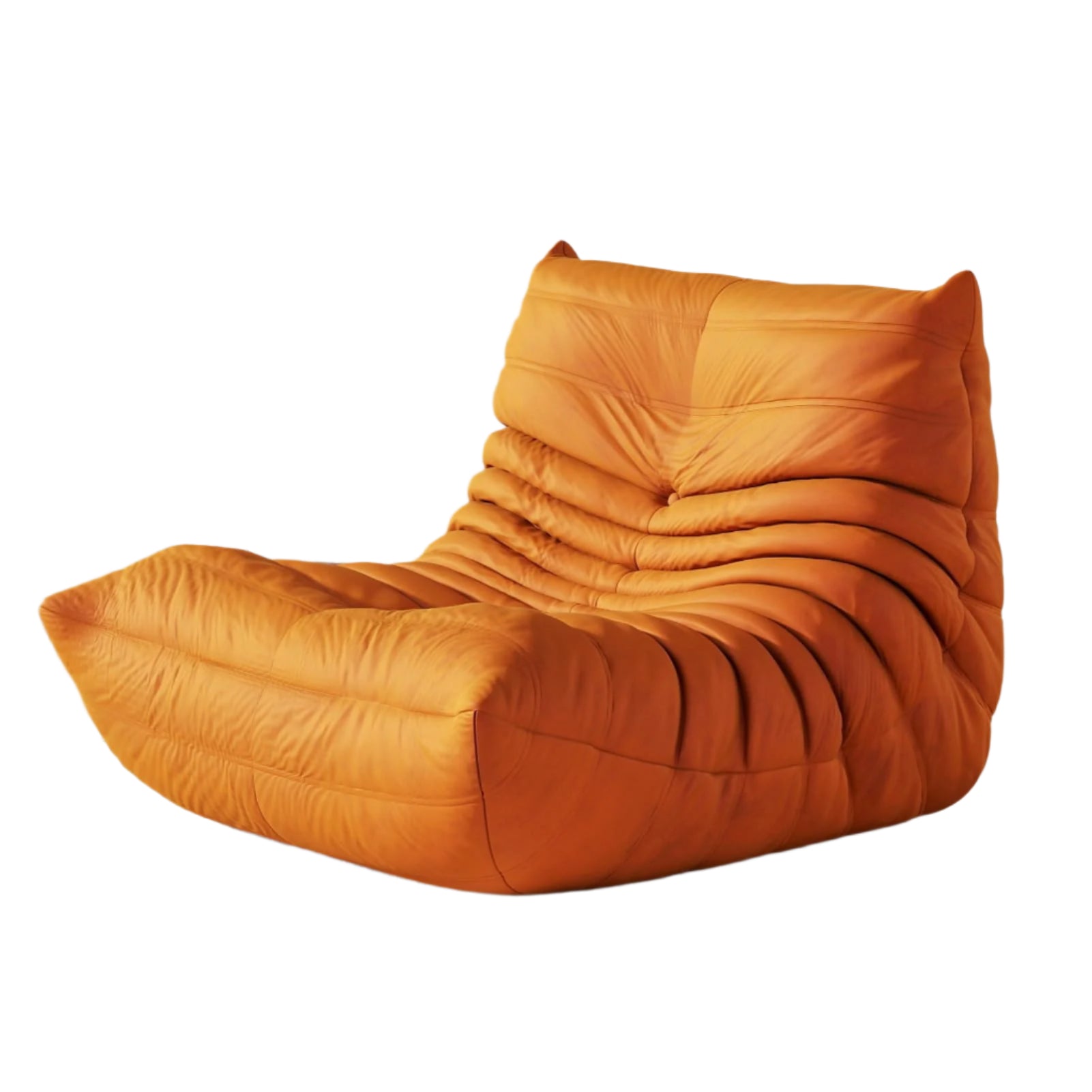 Bean Bag Chair for Adults & Kids, Giant Memory Foam Sofa with Ergonomic Curve