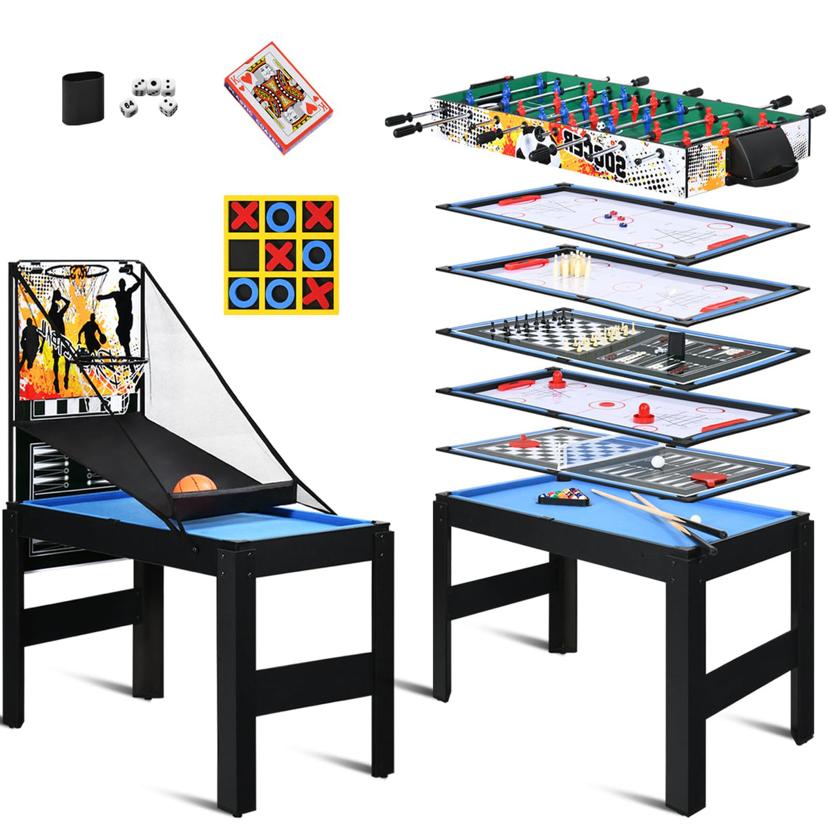 15-in-1 Multi Game Table, 48"