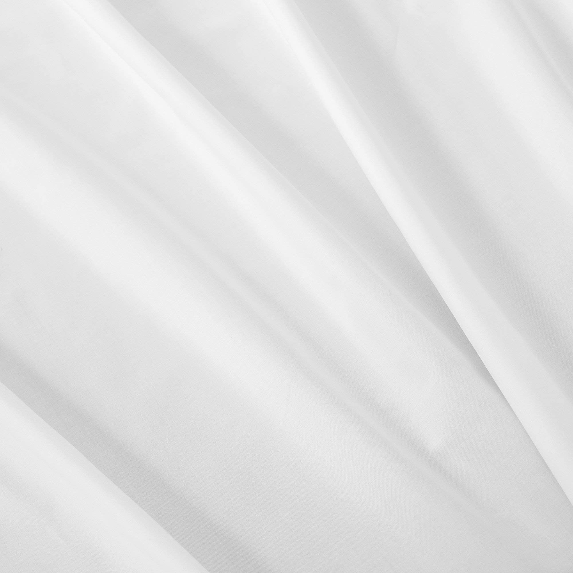 Sateen Classic Sheet Set (King) - Luxury All-White Bedding Sheet
