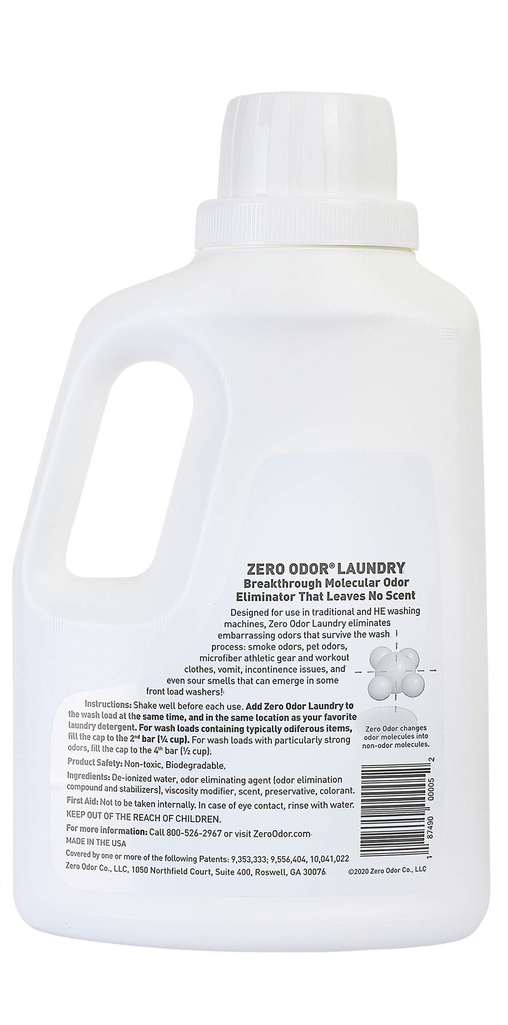 Laundry Odor Eliminator & Deodorizer BUNDLE- Great for Pet Bedding & Sweaty