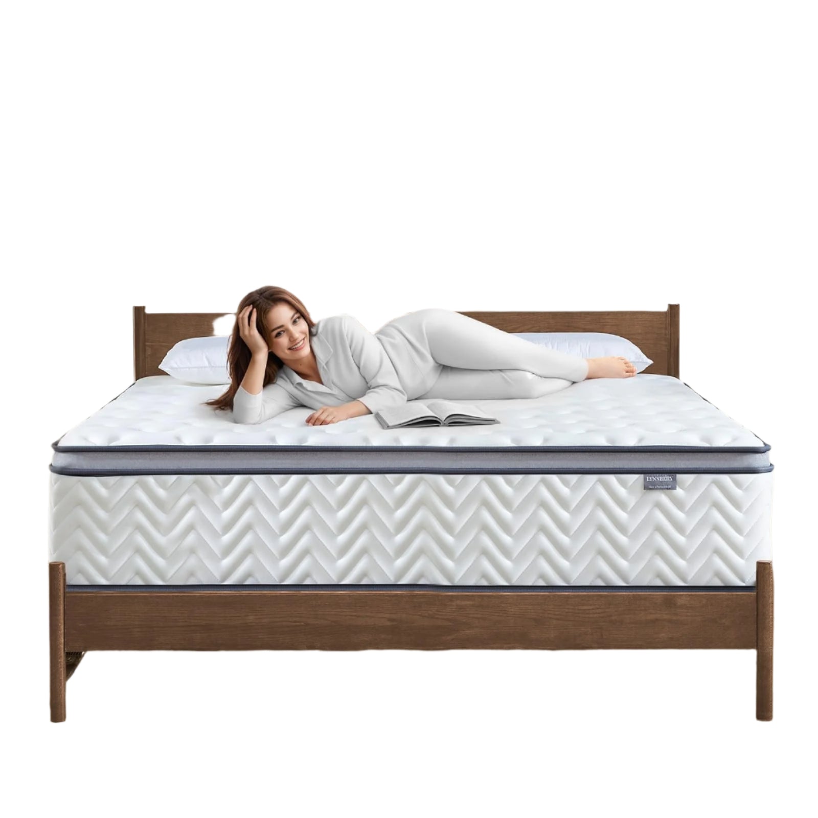 14 Inch King Size Mattress in a Box, Hybrid Cooling Gel Memory Foam & Pocketed Coils