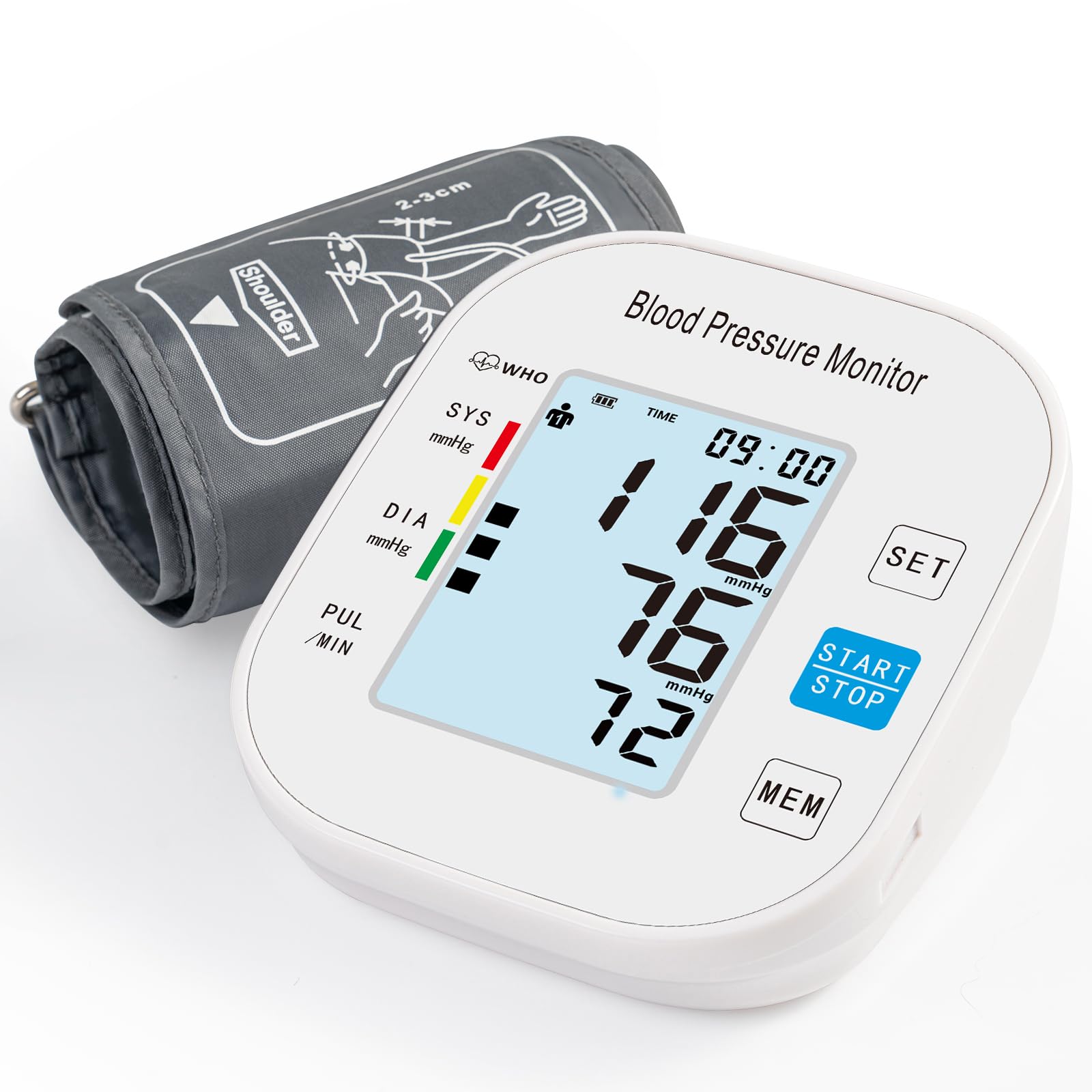 Monitors, Automatic Upper Arm Blood Pressure Machines for Home Use
