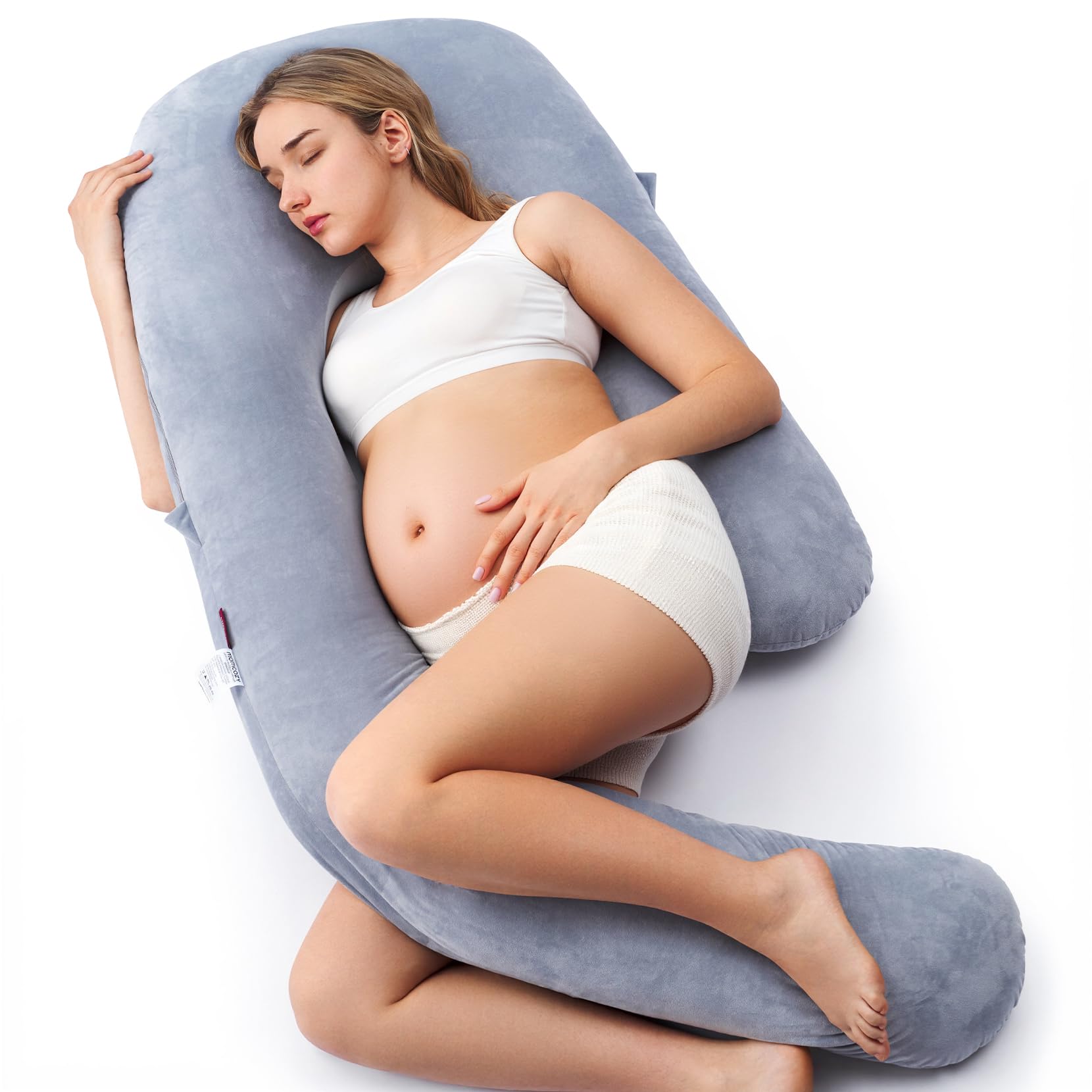 Pregnancy Pillow for Sleeping, Dreamlign U Pro Maternity Pillow