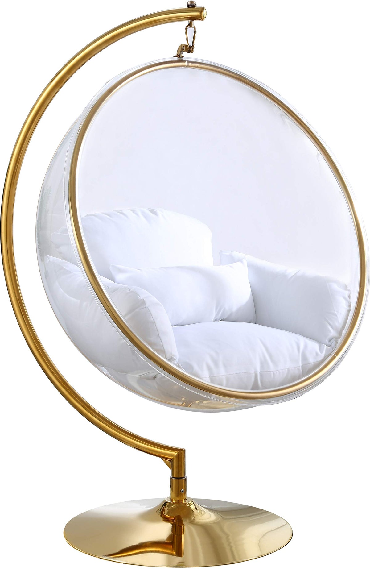 Acrylic Swing Bubble Accent Chair