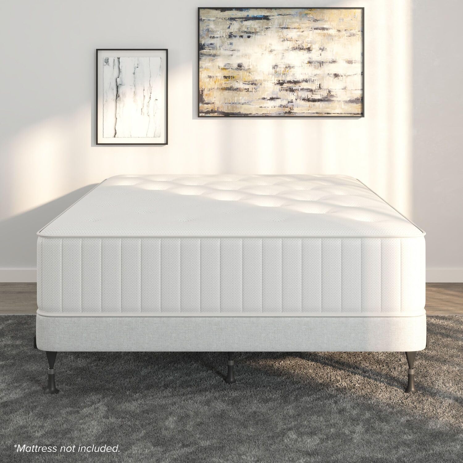 Lev-R-Lock Bed Frame Twin/Full/Queen/Cal King/E. King with 6 Glides