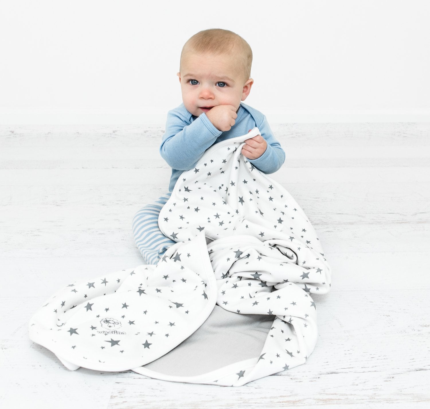 Blanket - Merino Wool and Organic Cotton Baby Blanket for Girls and Boys