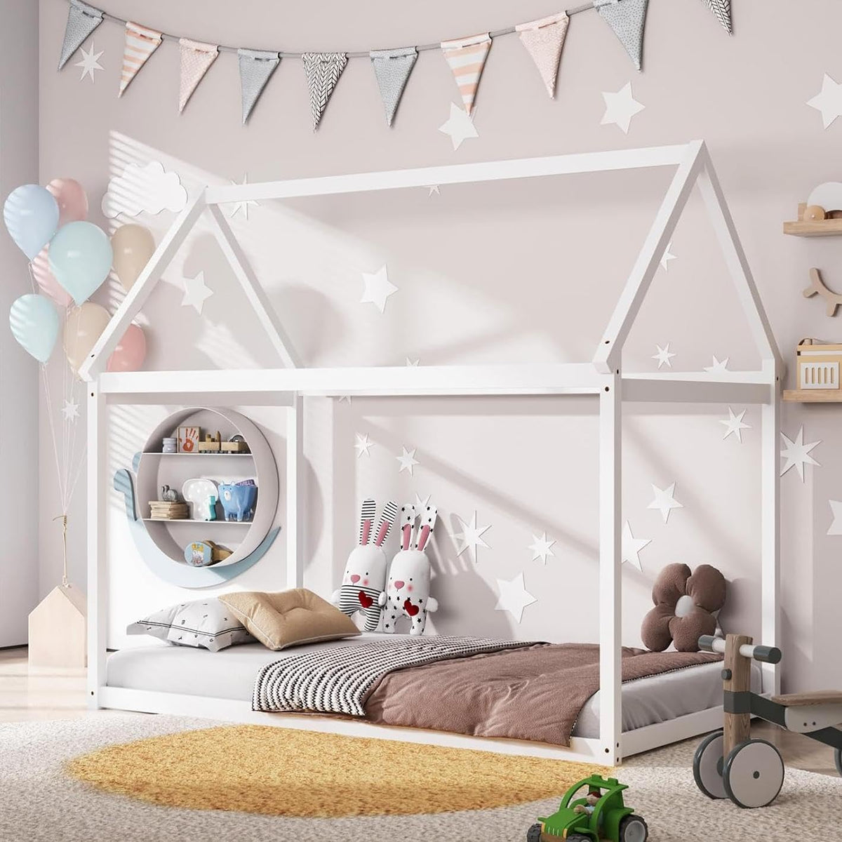 Kids House Bed Frame - Twin