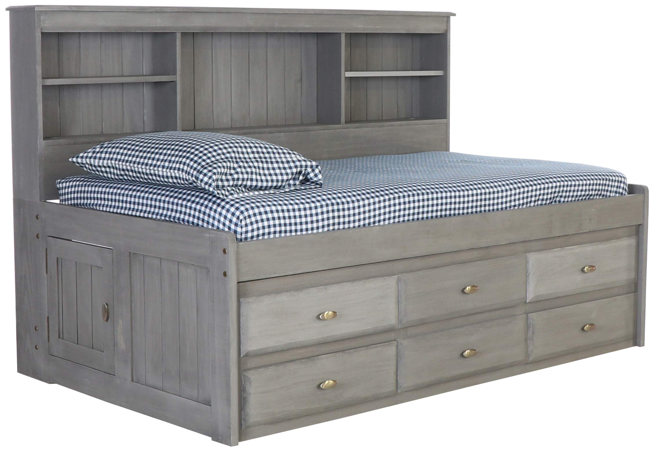 Classics 83222-6-KD Daybed, Twin, Charcoal Gray