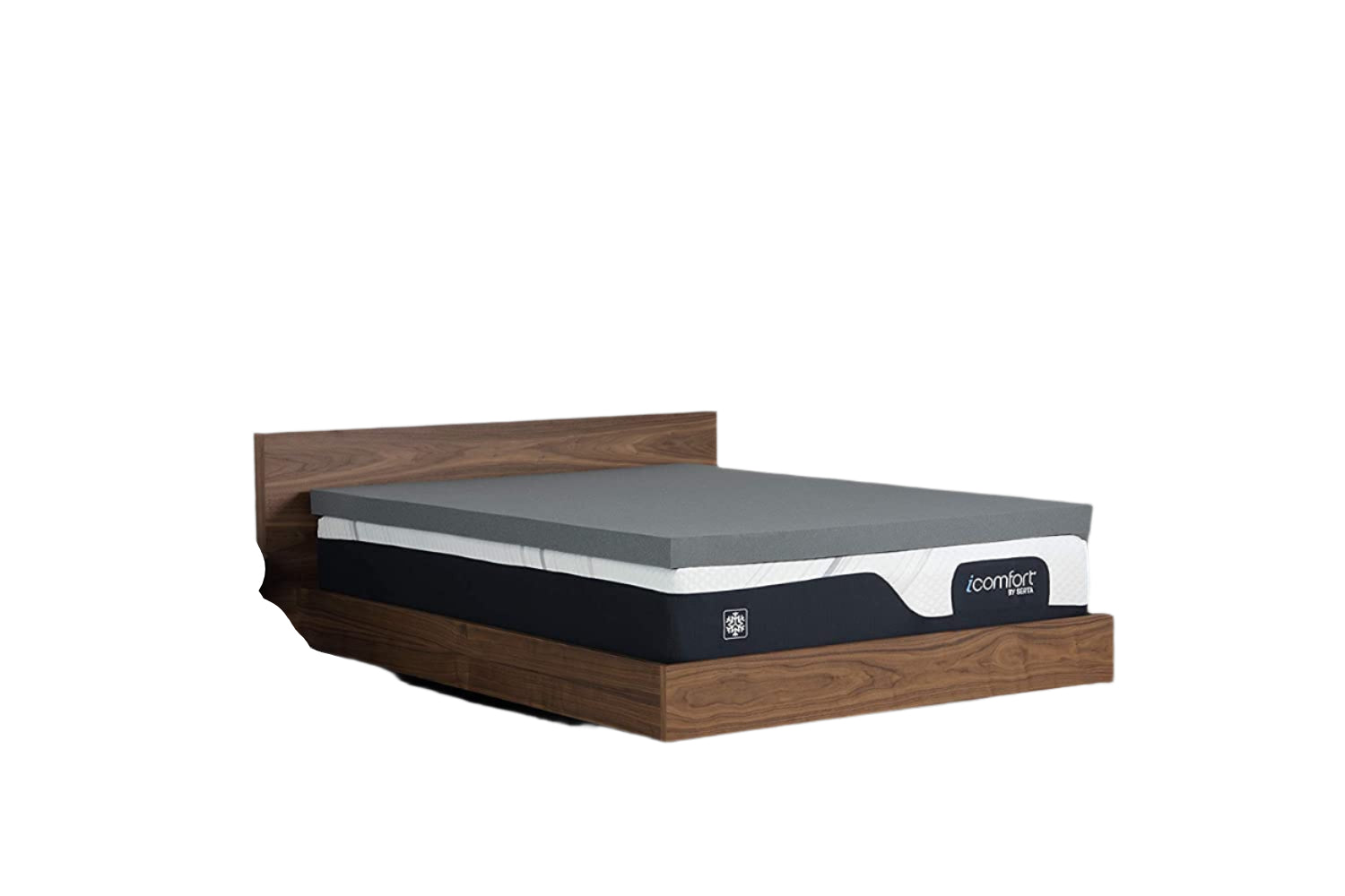 Carbon Dream Cooling, Pressure-Relieving Memory Foam Mattress Topper