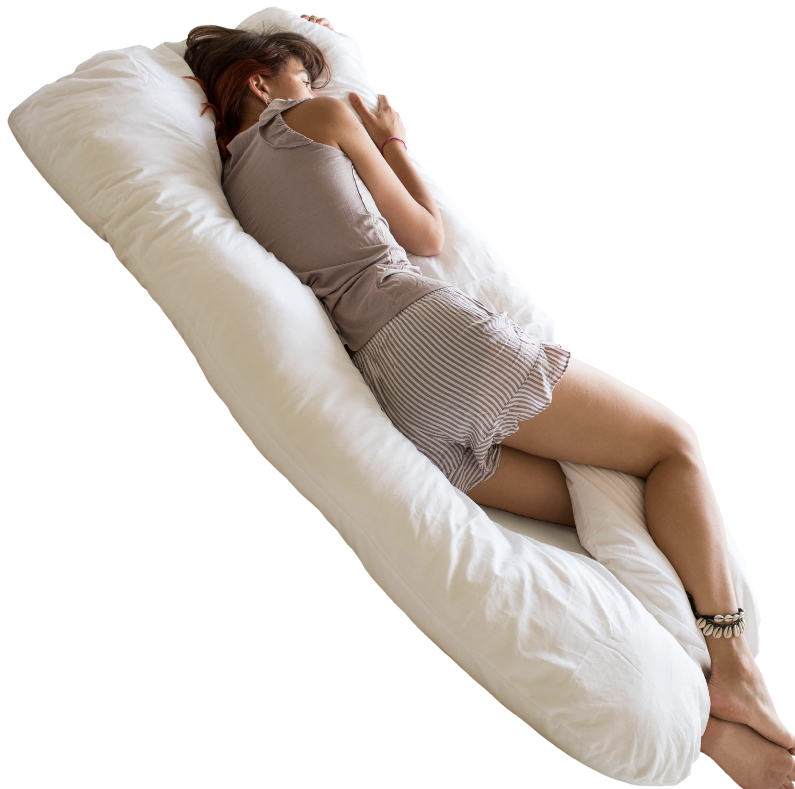U Shaped Body Pillow - Cooling Maternity Pillow for Pregnant Women