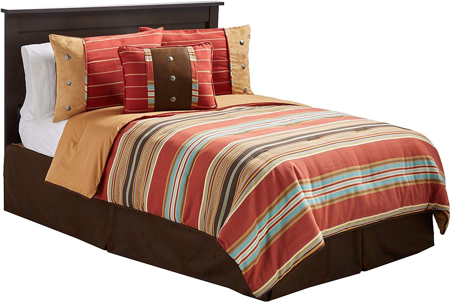 Paseo Road Calhoun Western Bedding 5 Piece King Comforter Set