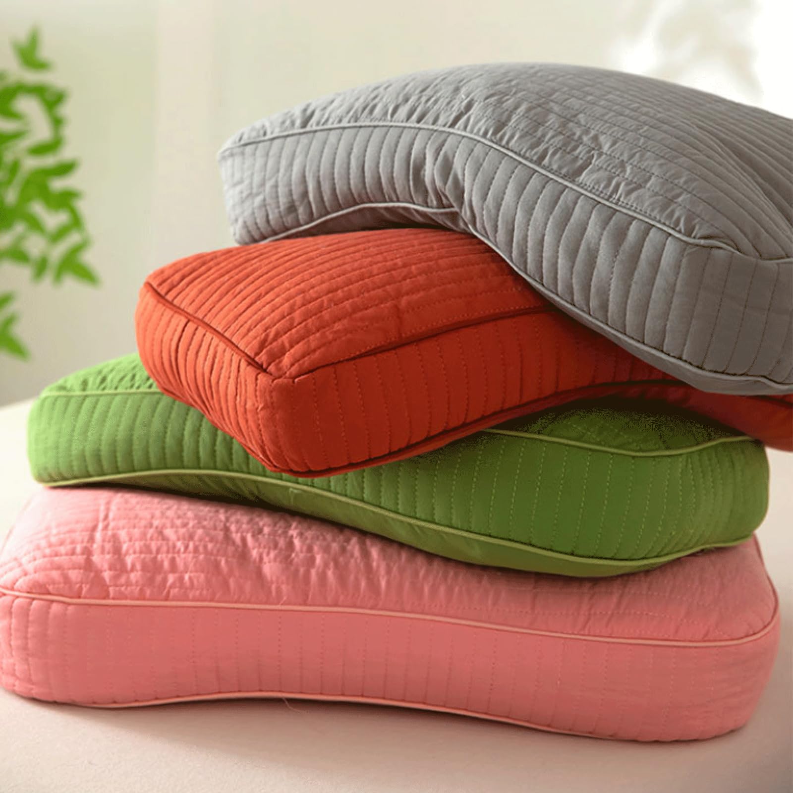 Pillows Pillow Whole Buckwheat Husk for Side Back Stomach Sleepers