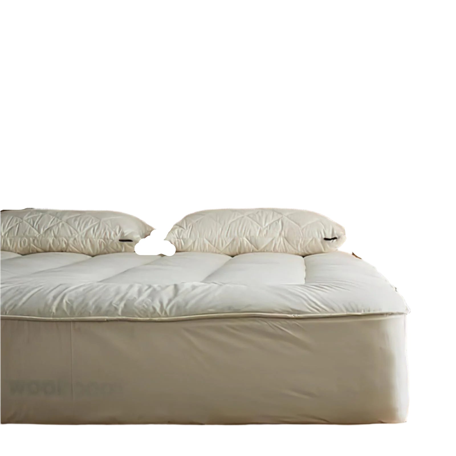 Wool Mattress Pad Queen 100% Natural Hypoallergenic British Wool Mattress