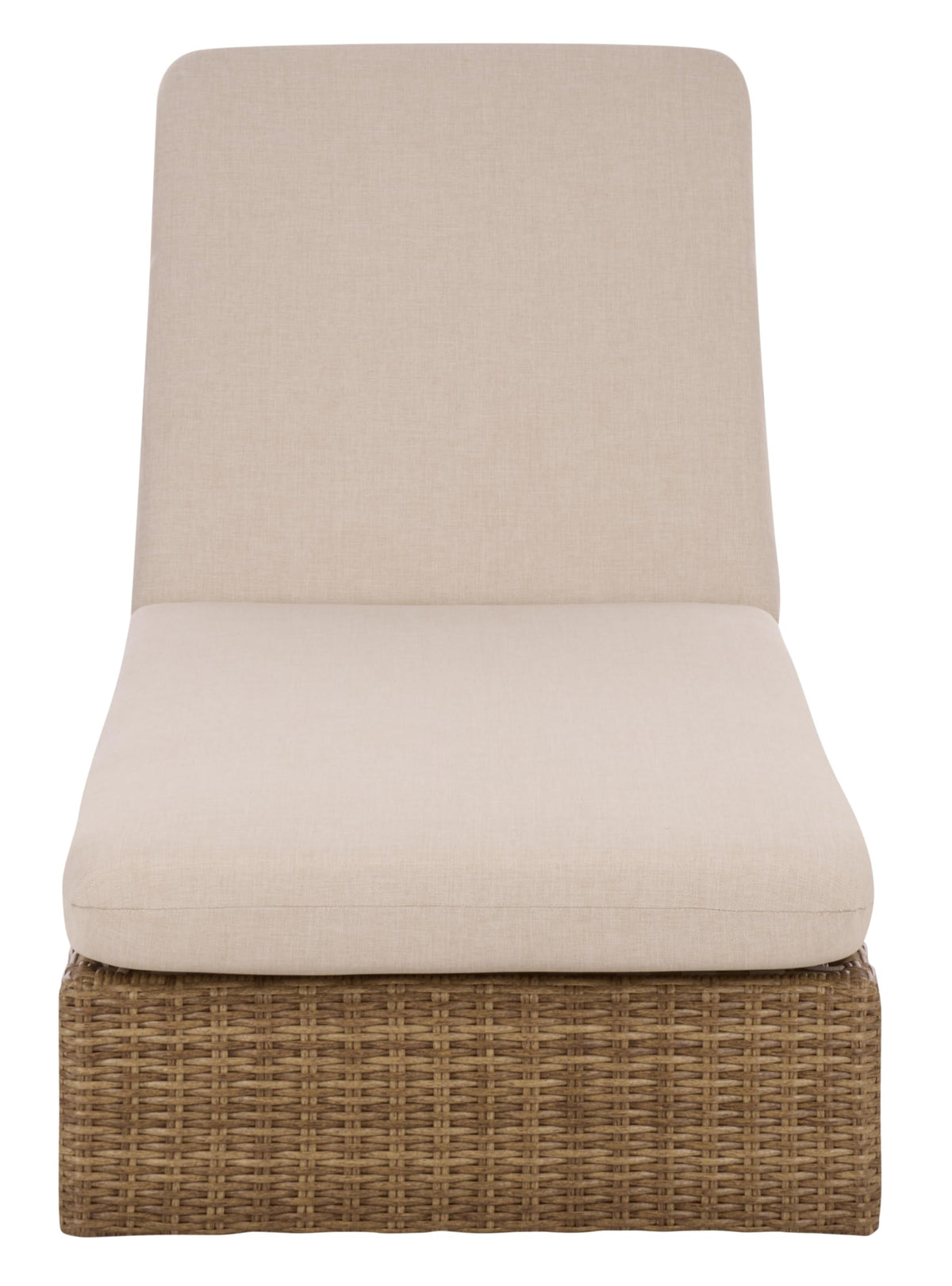 Rattan Outdoor Reclining Chaise Lounger