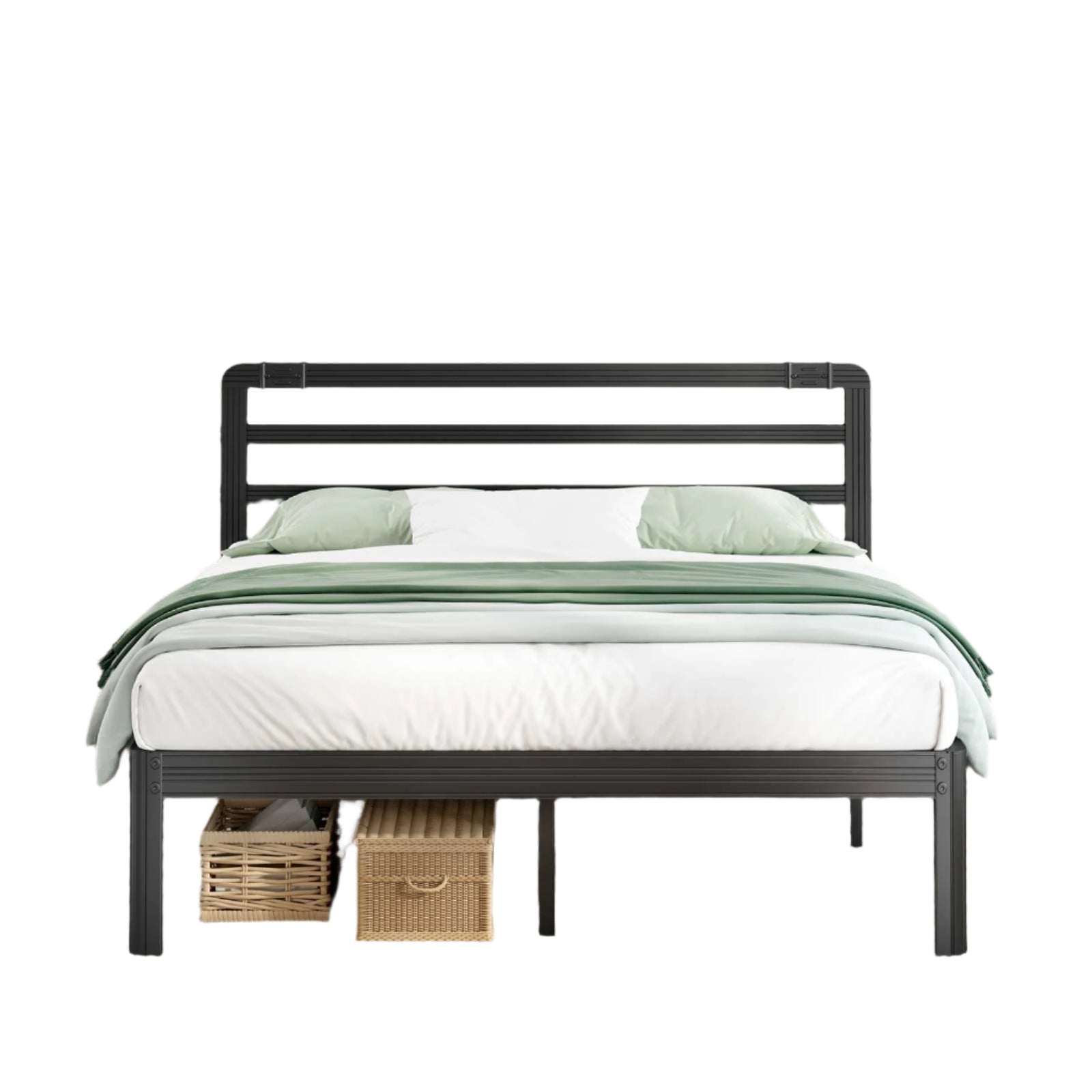 Premium Quality Queen Size Bed Frame - Reinforced Thickened