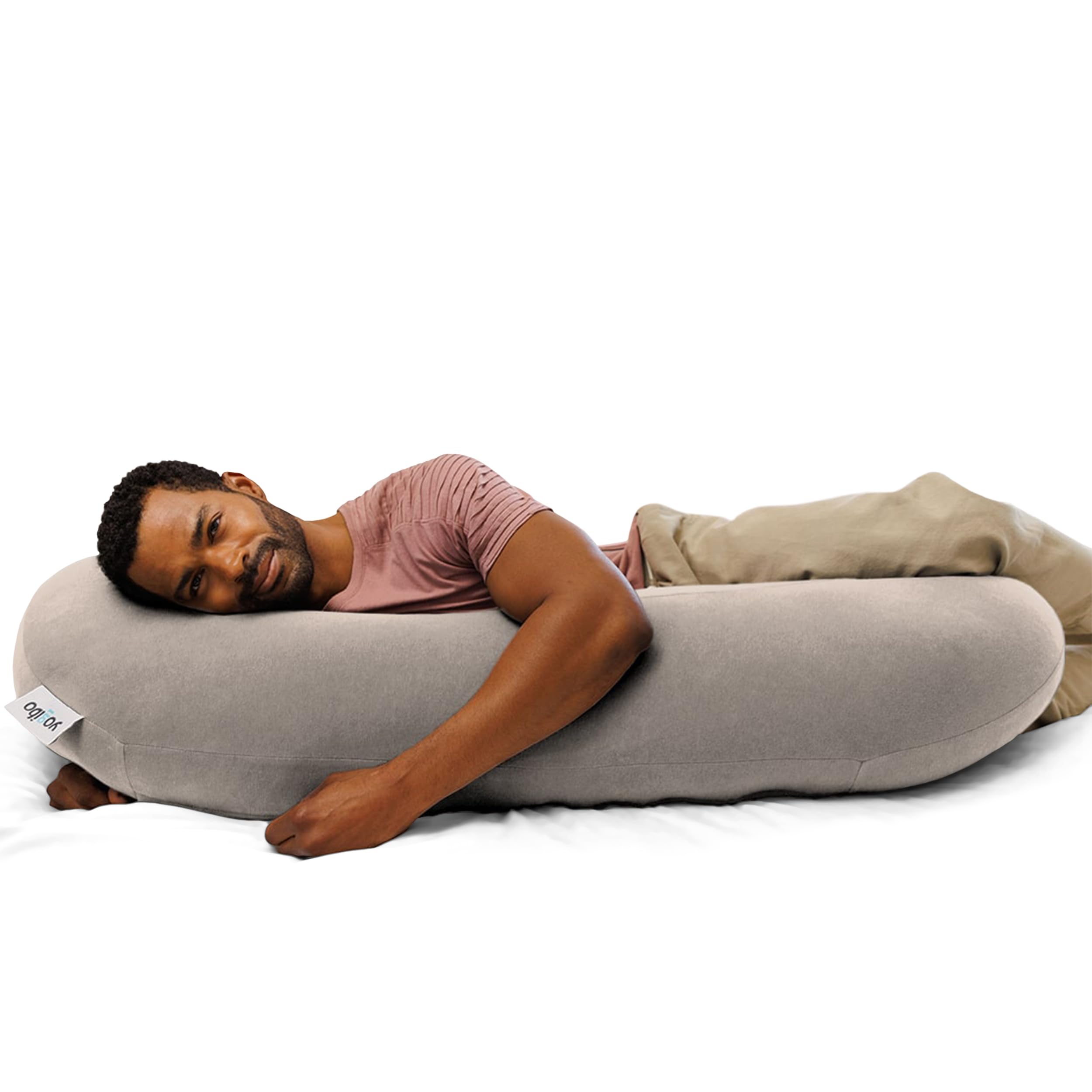Curve Roll Body Pillow, Multi-Purpose Cylinder Tube Shaped Long Round Contour Pillow