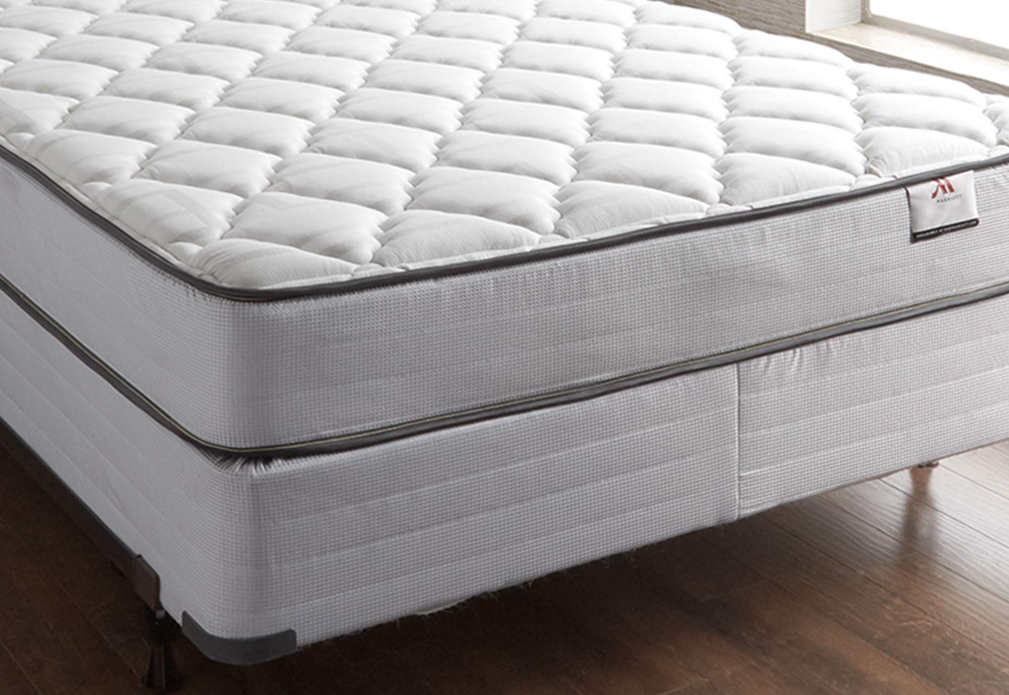 Hotel King Size Bed - Medium Firm Foam Mattress & Box Spring Set