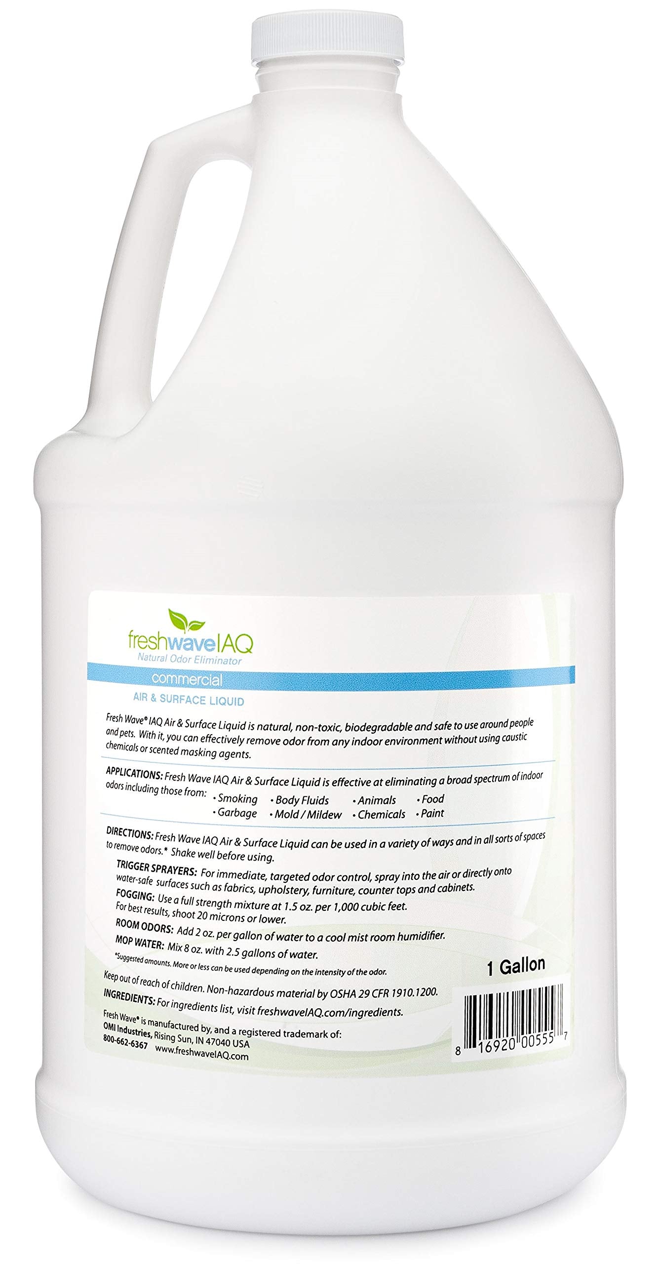 Commercial Odor Eliminating Air & Surface Liquid