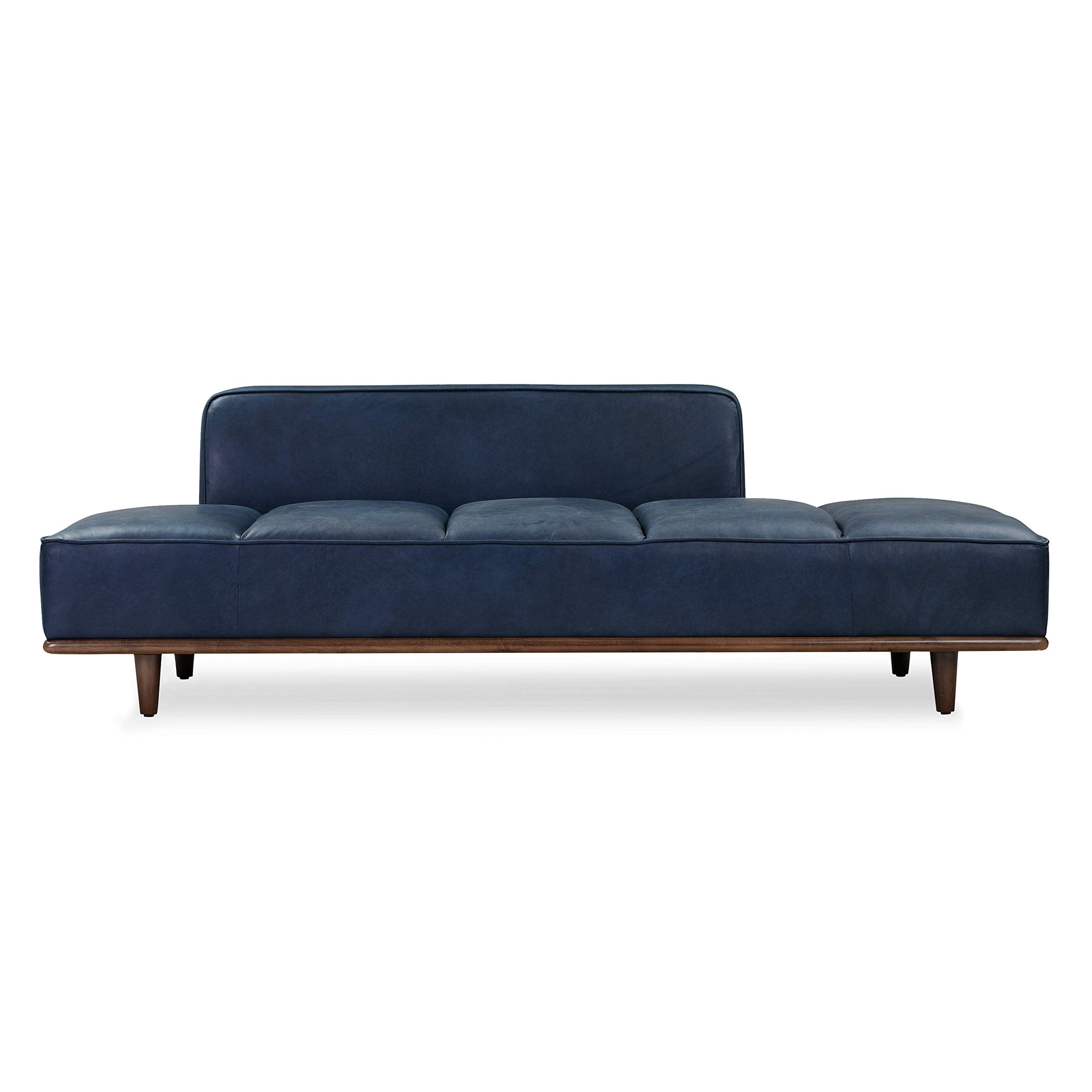 Jasper Daybed in Full-Grain Semi-Aniline Italian Tanned Leather