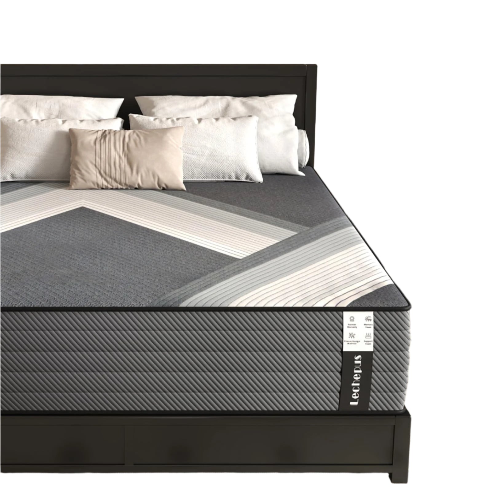 Full Mattress,10Inch Medium Firm Hybrid Mattress in Box