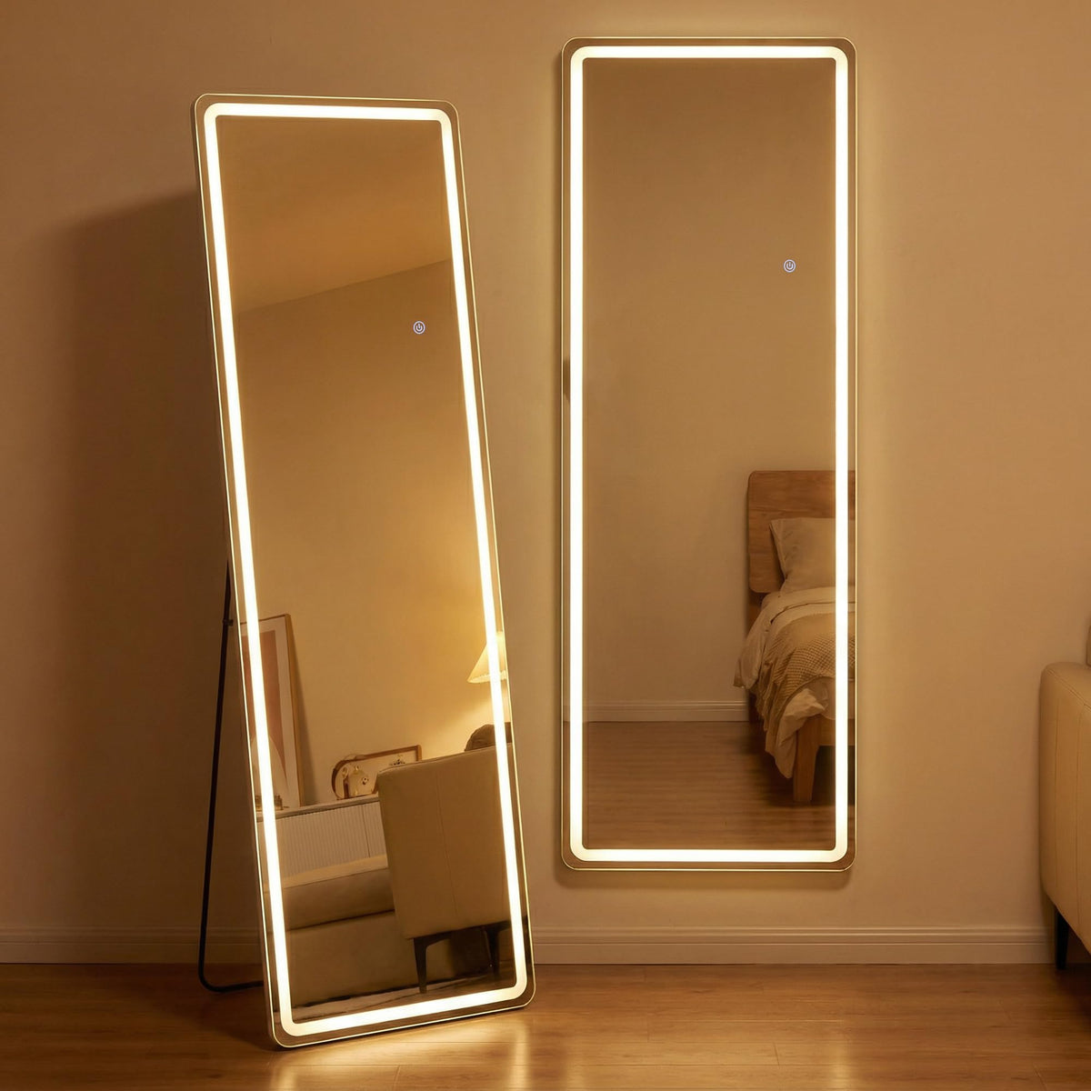 LED Full Length Mirror with Lights