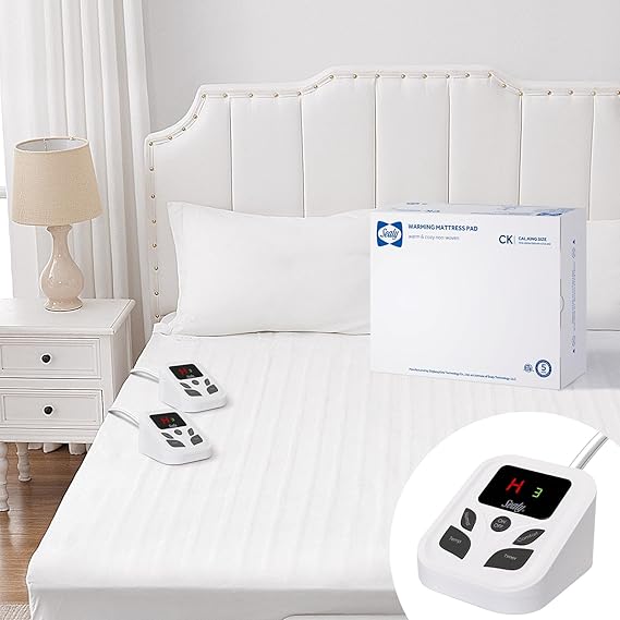 Heated Mattress Pad Full Size with 10 Heated Settings