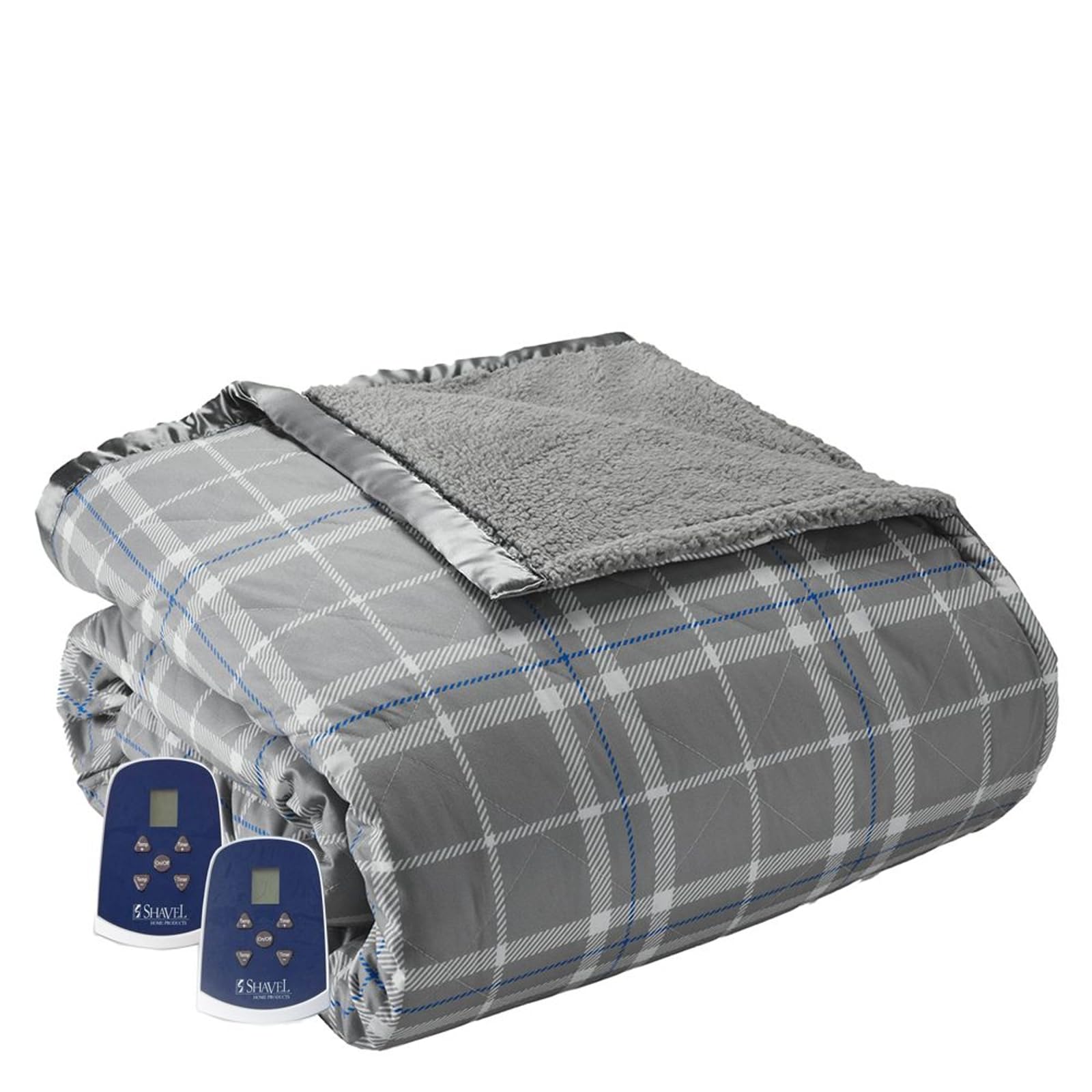 Products Micro Flannel Sherpa Electric Blanket King