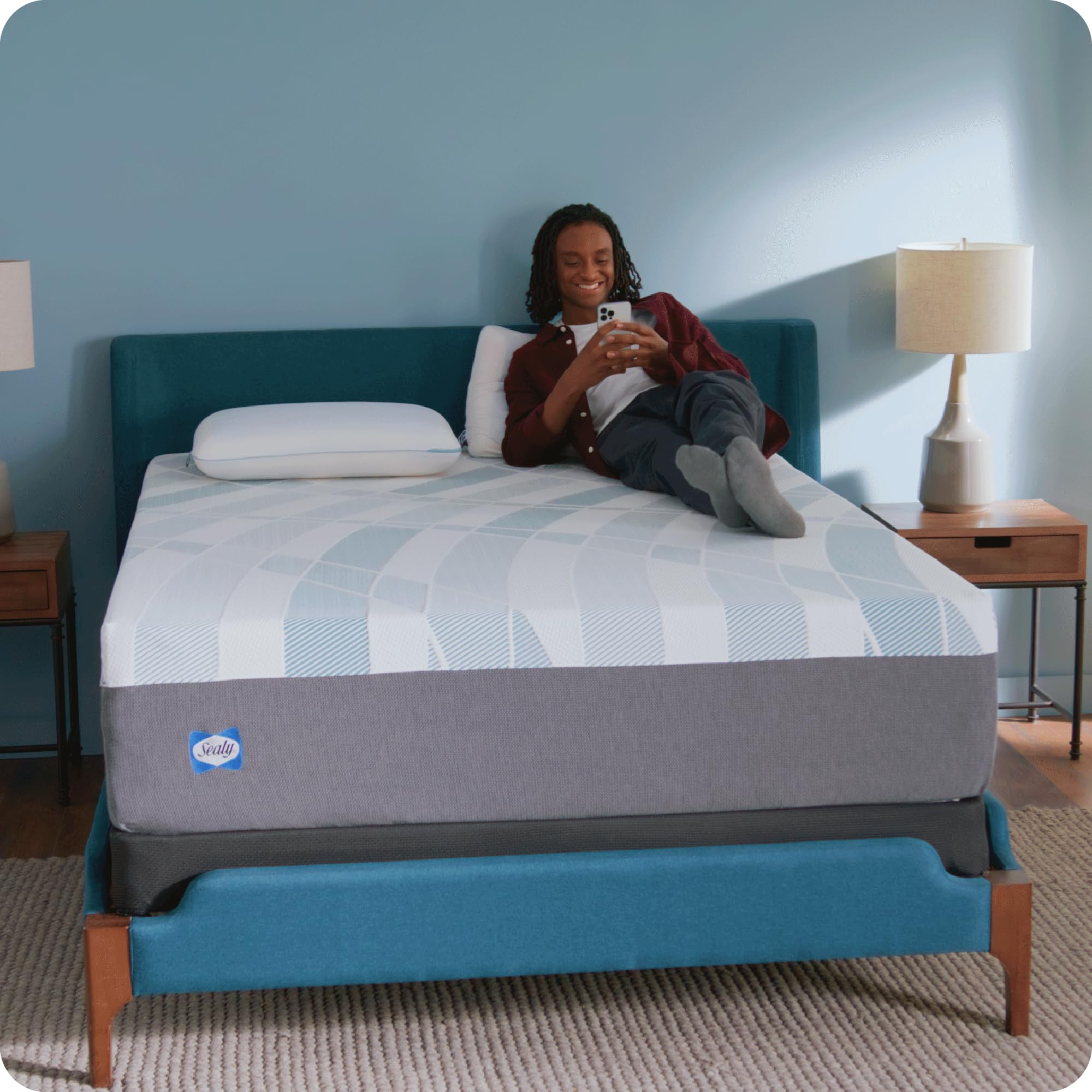 Dreamlife 14” Hybrid Mattress-in-a-Box, King, SealyComfort Gel Memory Foam