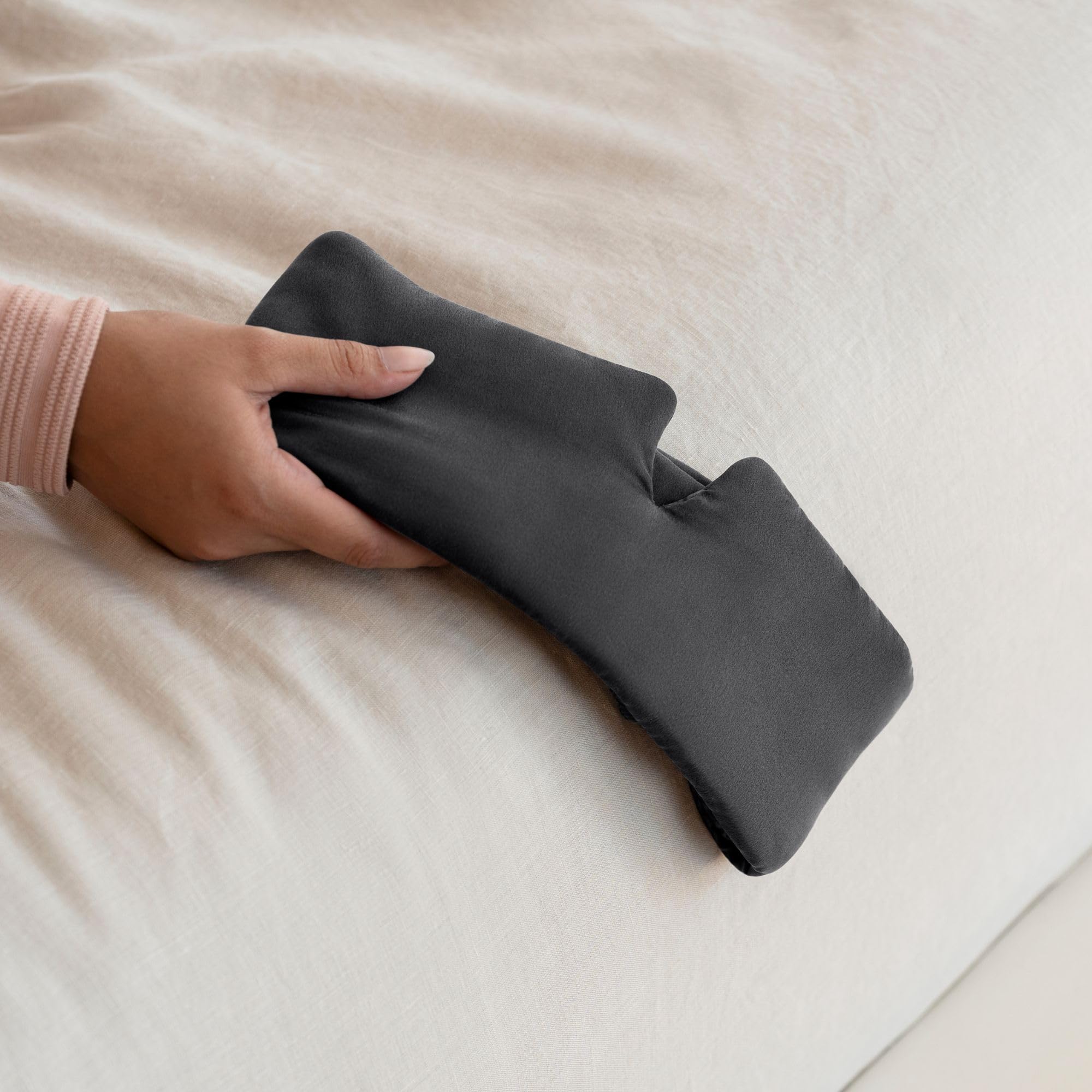 Silk Weighted Sleep Mask | Sound-Muffling Blindfold for Deep Sleep