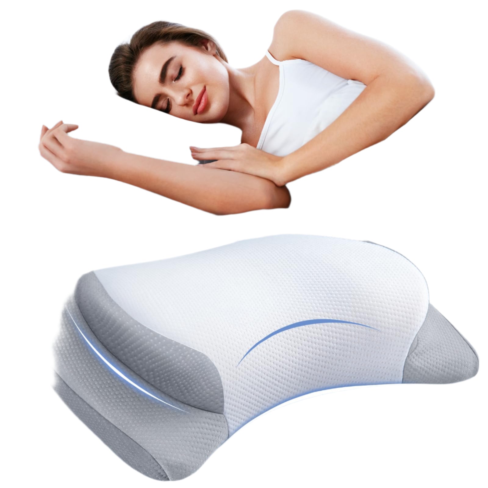 Elevate Sleeping Cervical Neck Pillow for Pain Relief