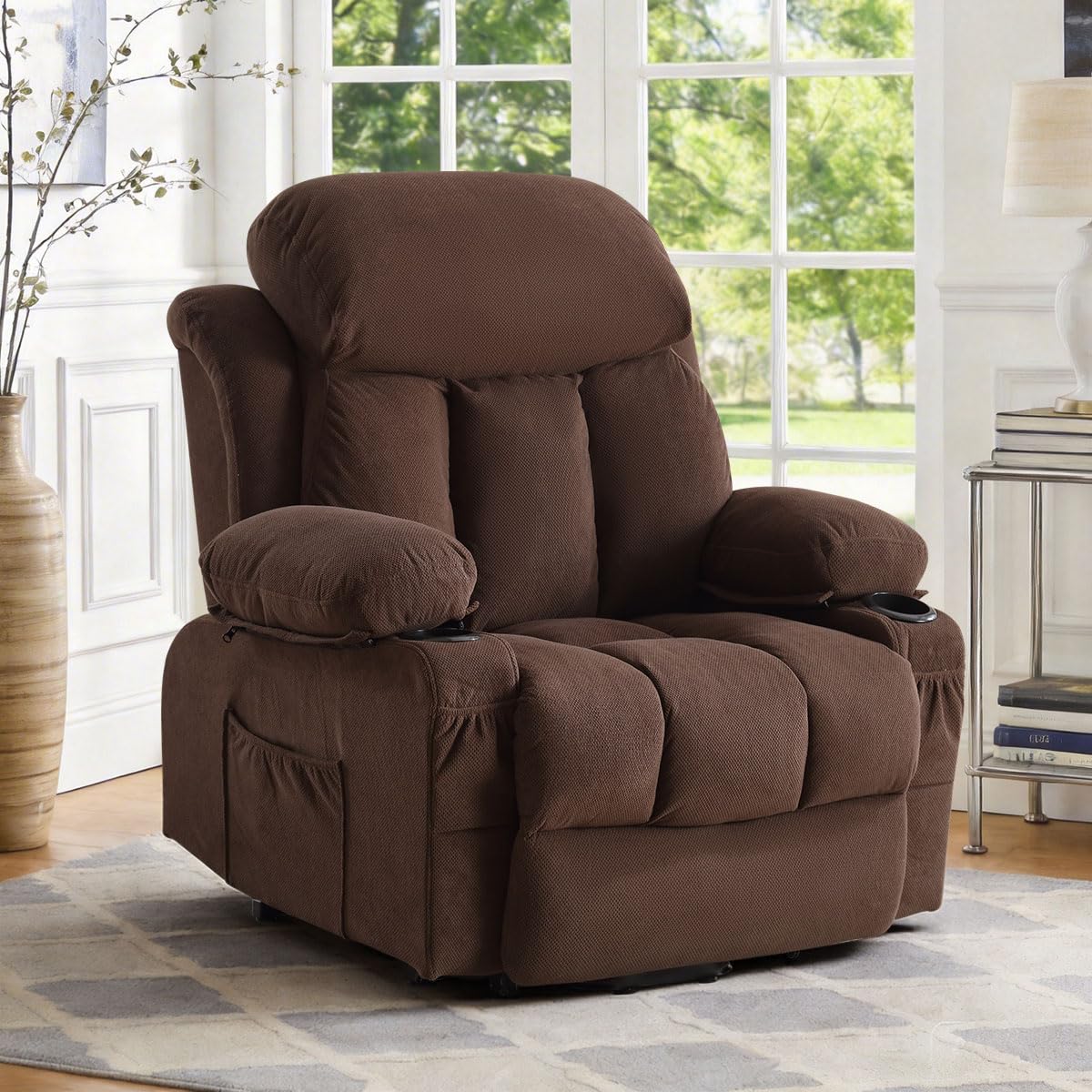 Power Lift Recliner Chair with Massage & Heat