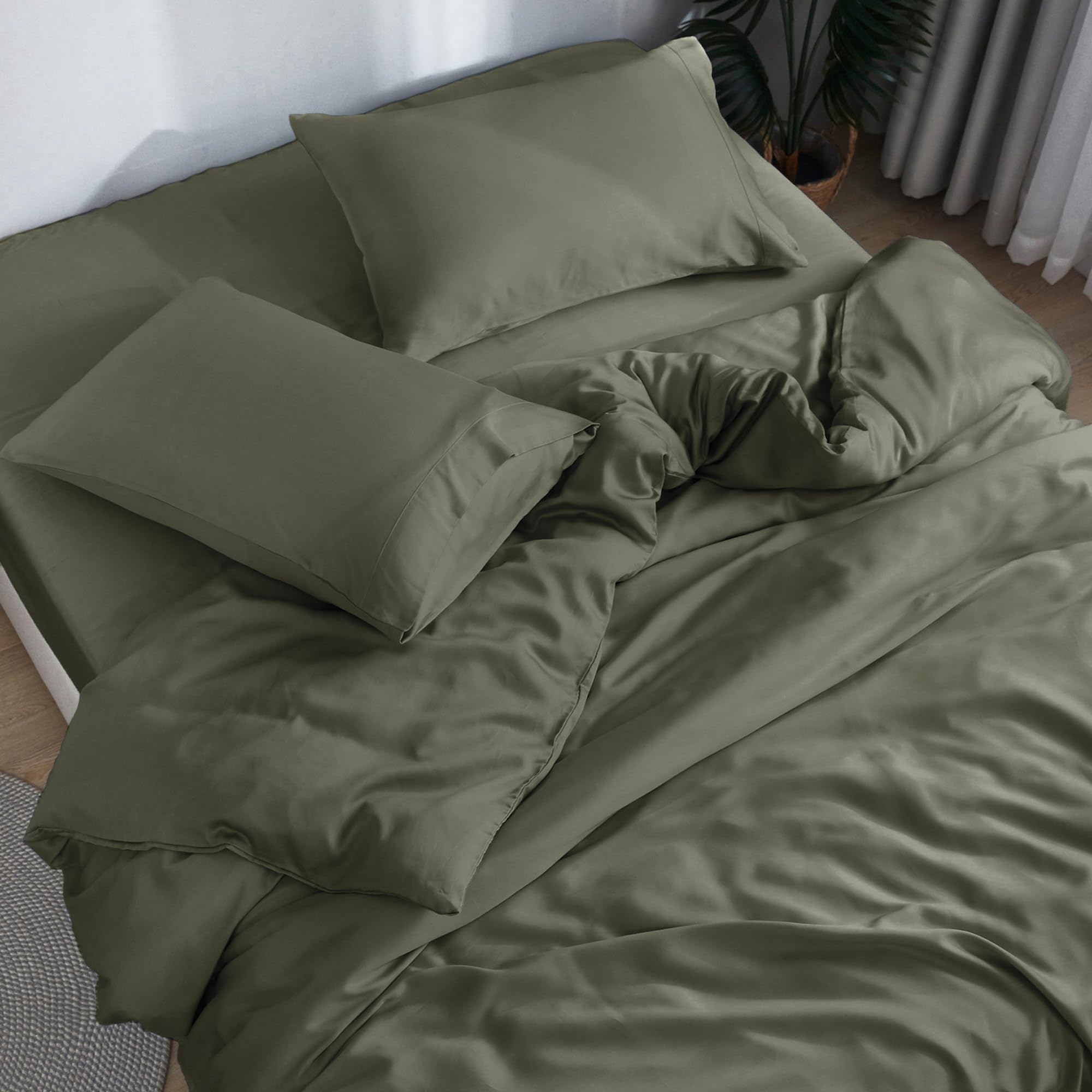 Sheet Set, 100% Viscose derived from Bamboo, Organically Grown