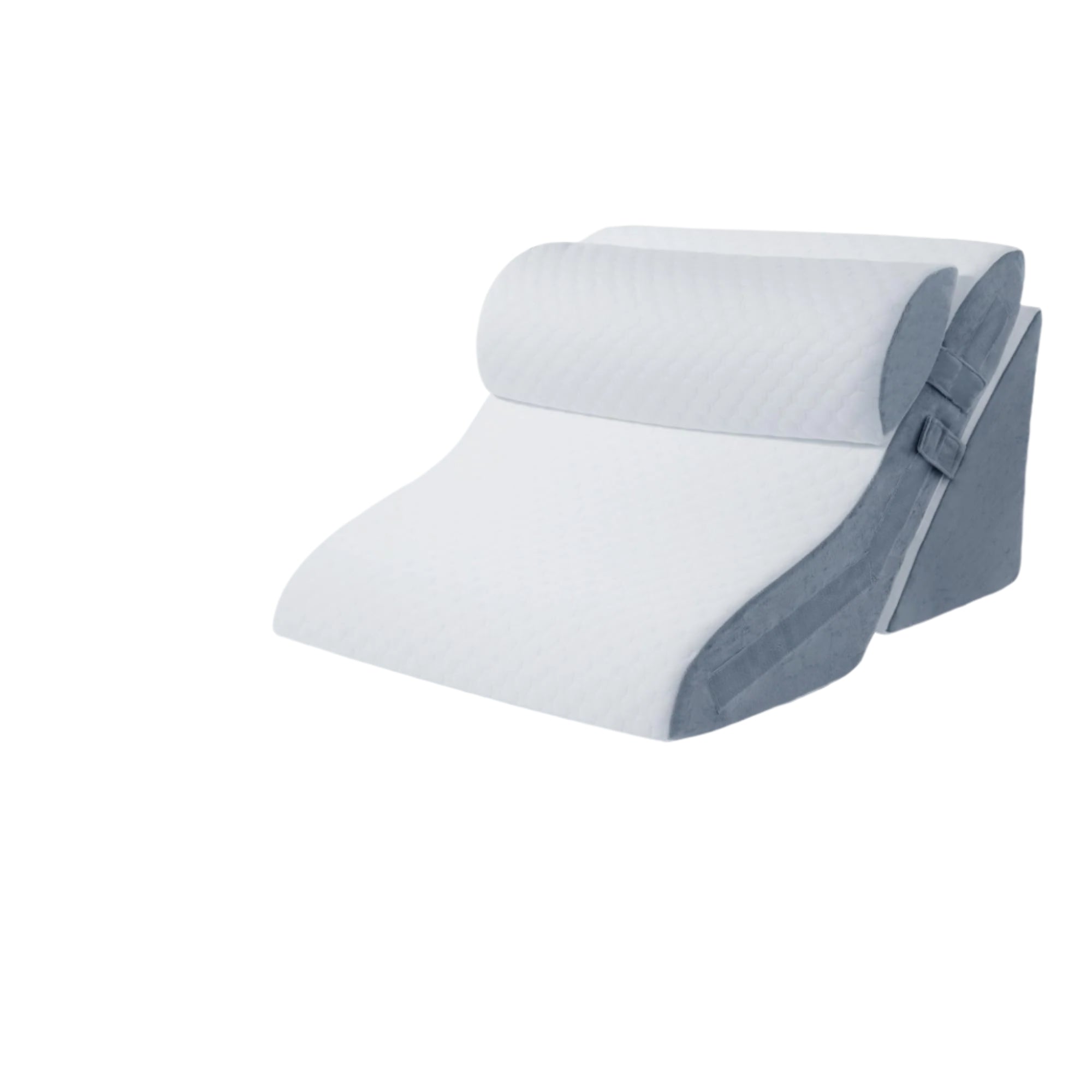 3PCS Bed Wedge Pillow for Sleeping, 20-in-1 Adjustable Memory