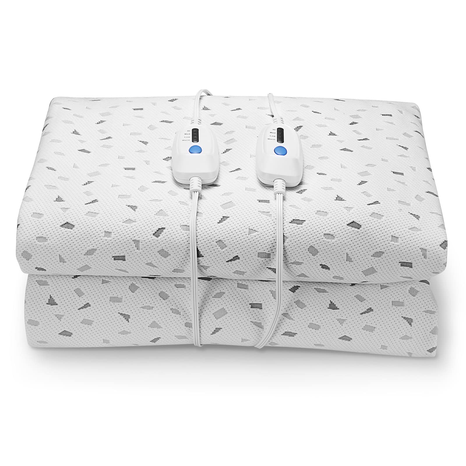 Heated Mattress Pad Queen Size 60" x 80", Electric Underblanket Mattress Cover Bed