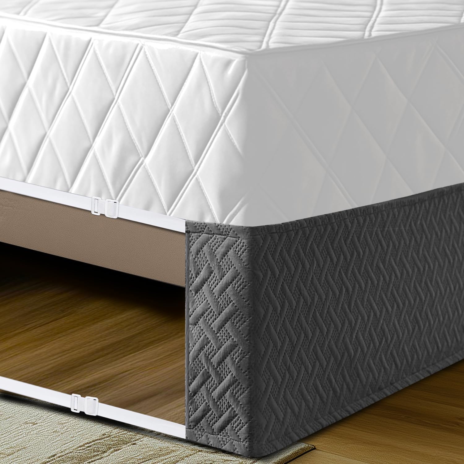 Box Spring Cover, Wrap Around Box Spring Cover King Size