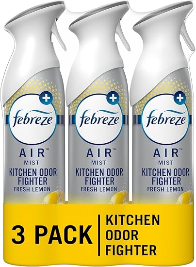 F.e.b.r.e.z.e Air Freshener Spray,Odor Eliminator, 3 Count