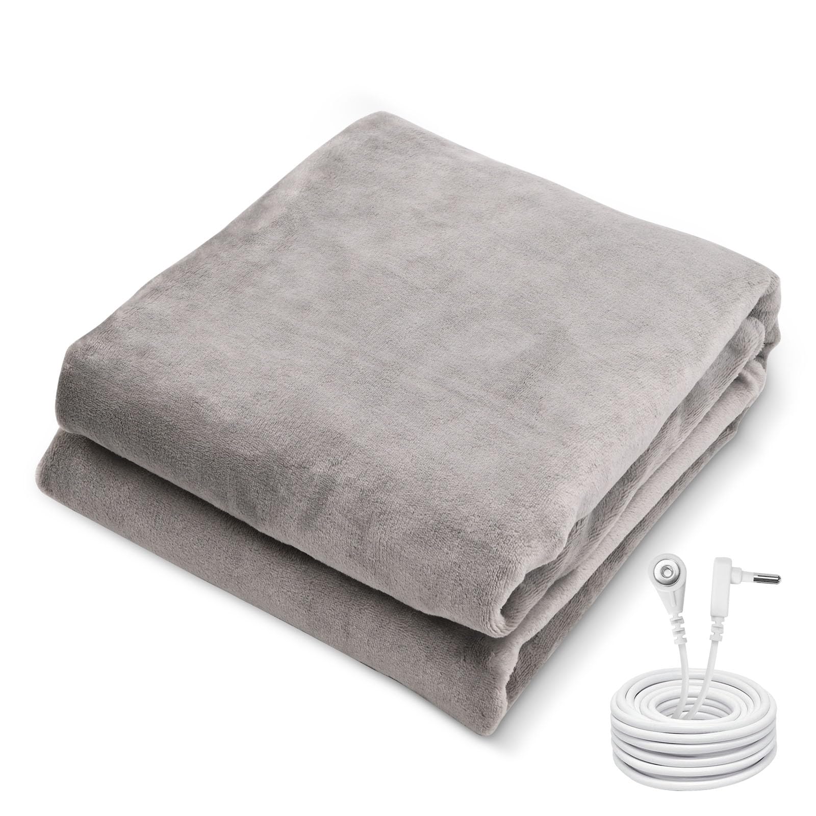 55 * 80 Inch, Grounding Blankek with 10% Silver Fiber, Earth Connected